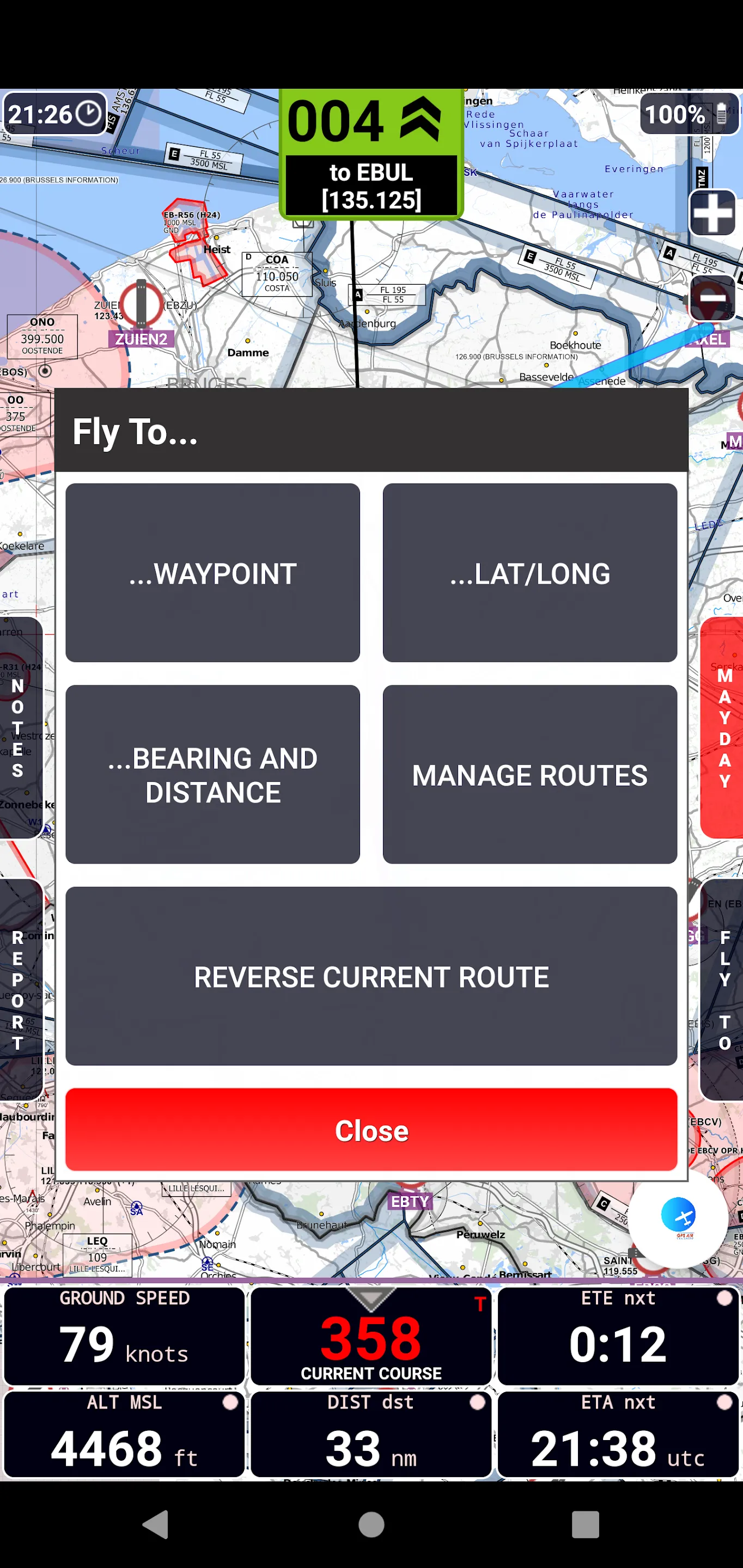 GPS Air Navigator | Indus Appstore | Screenshot