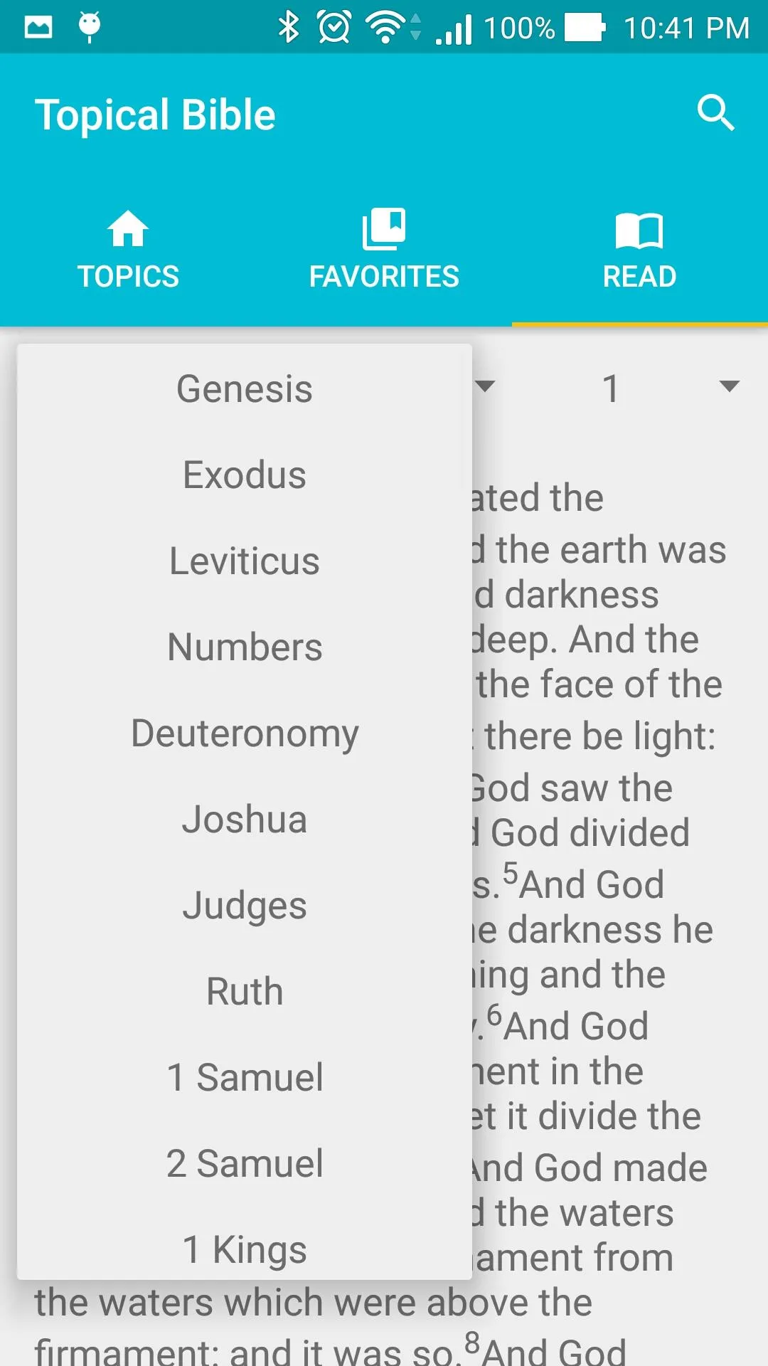 Topical Bible | Indus Appstore | Screenshot