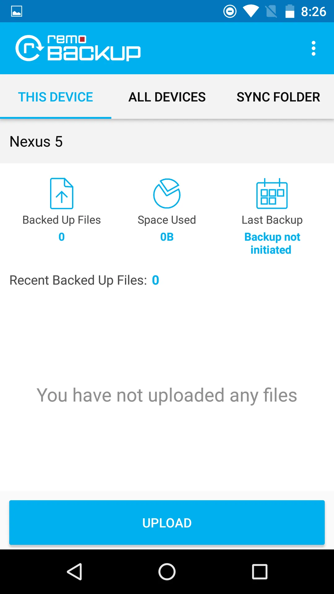 Remo Backup | Indus Appstore | Screenshot