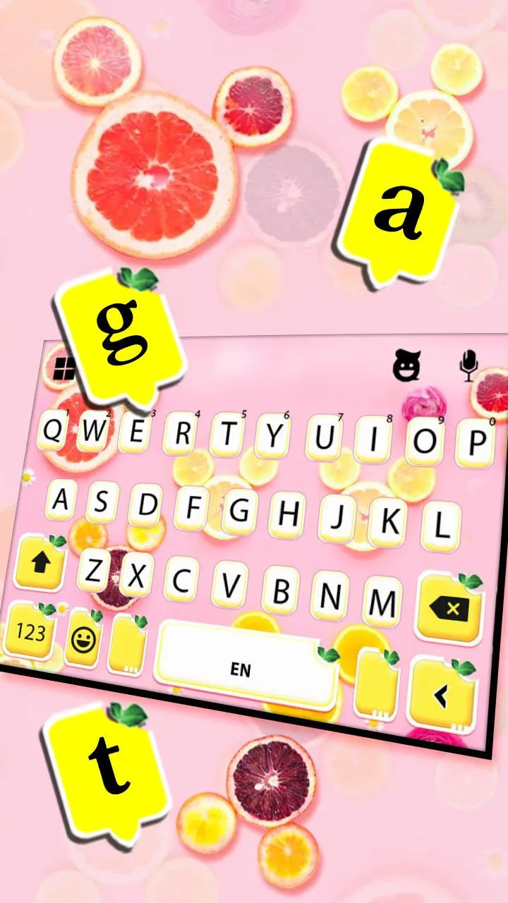 Fruity Messenger Theme | Indus Appstore | Screenshot