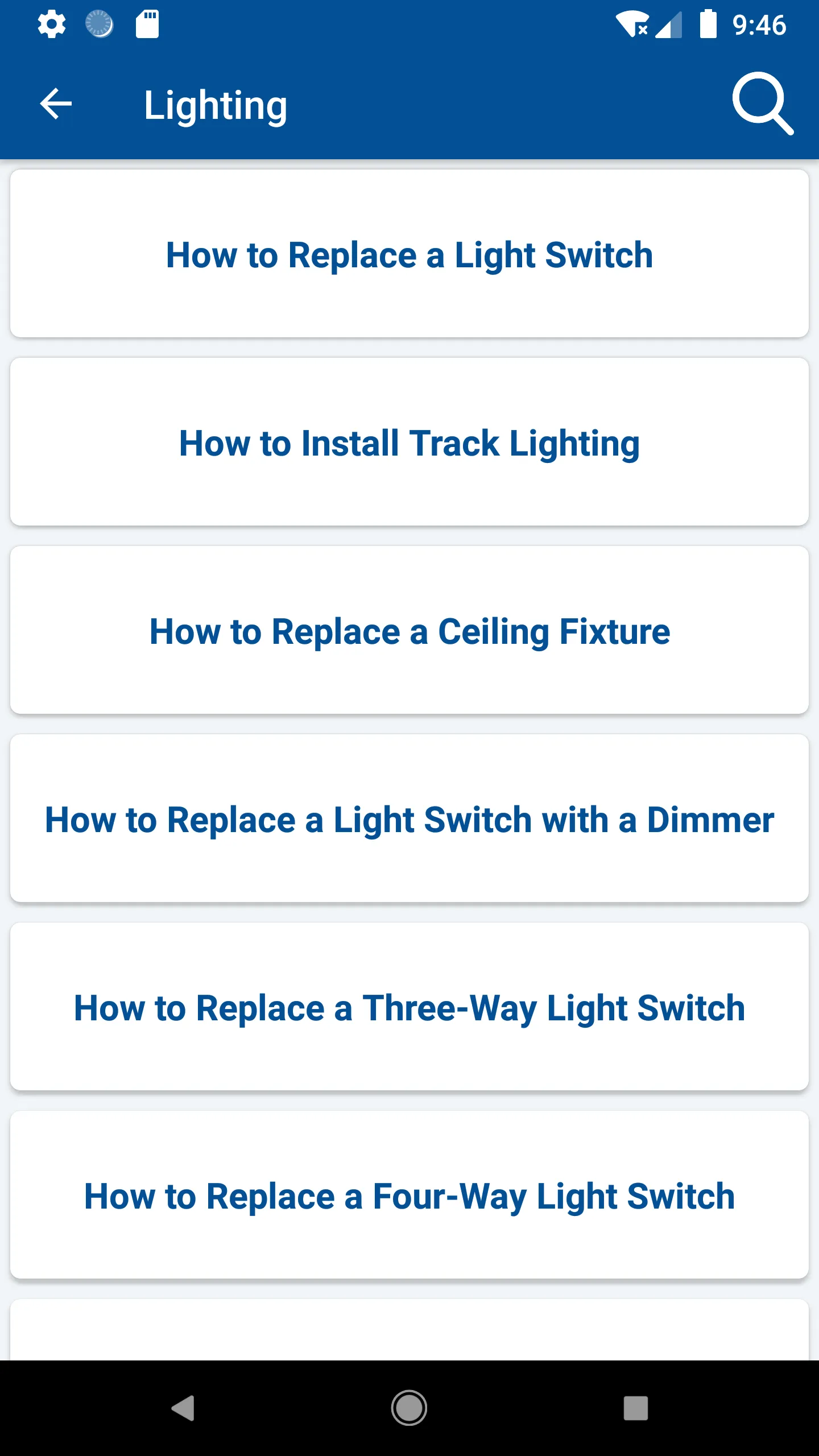 My Electrician | Indus Appstore | Screenshot