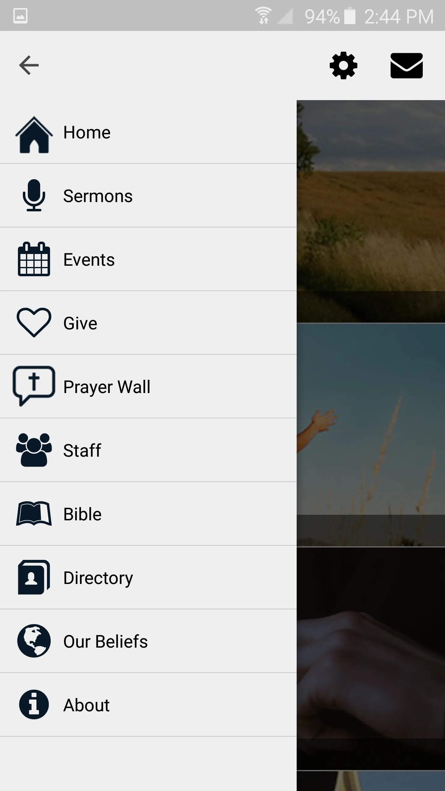 MiddleCross Church | Indus Appstore | Screenshot