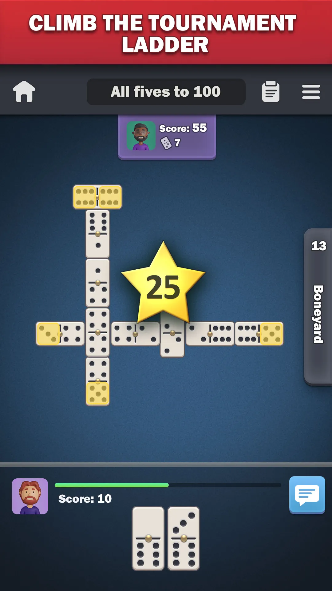 Dominoes online - play Domino! | Indus Appstore | Screenshot