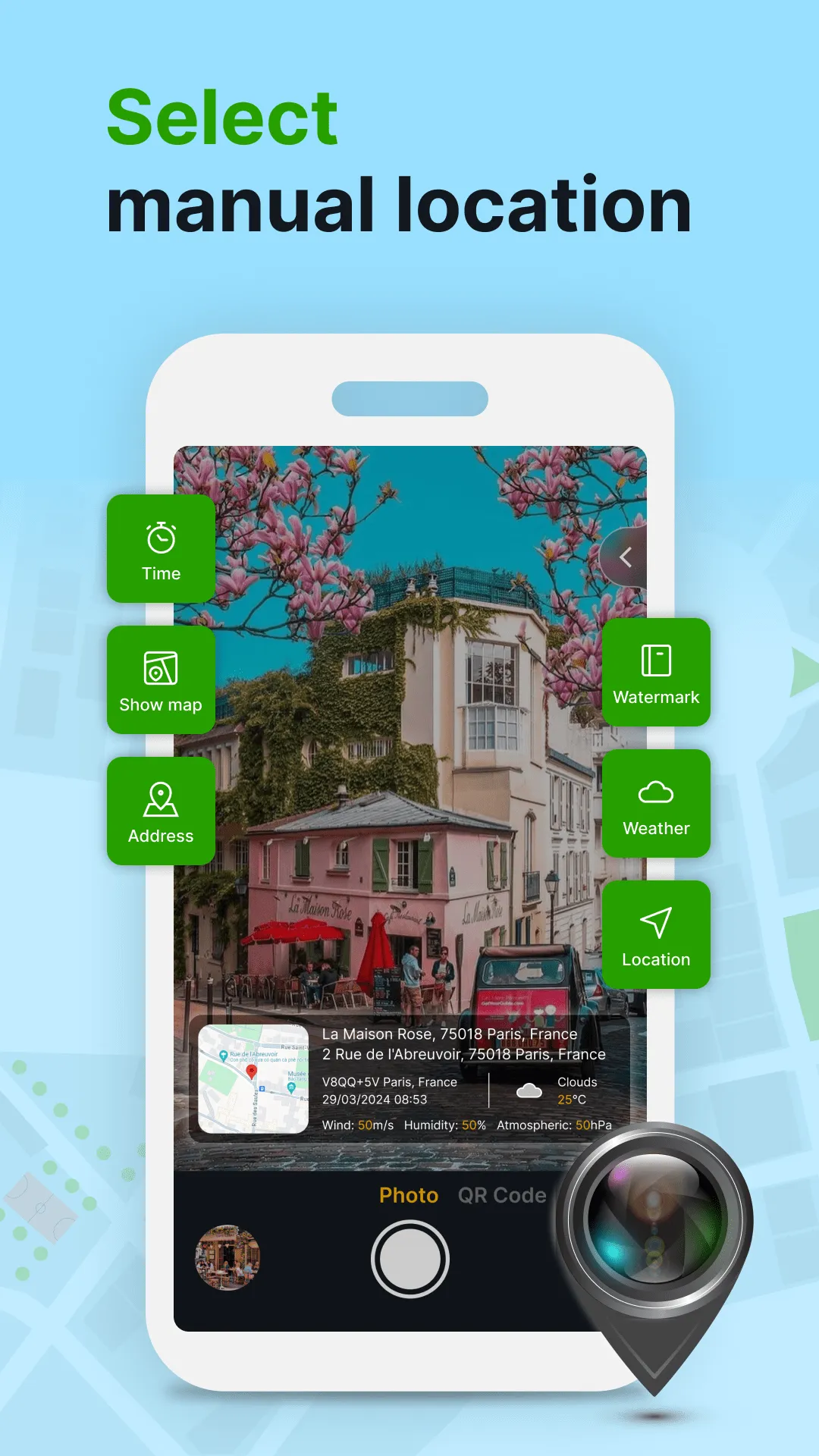 GPS Geotag Photos & Camera Map | Indus Appstore | Screenshot