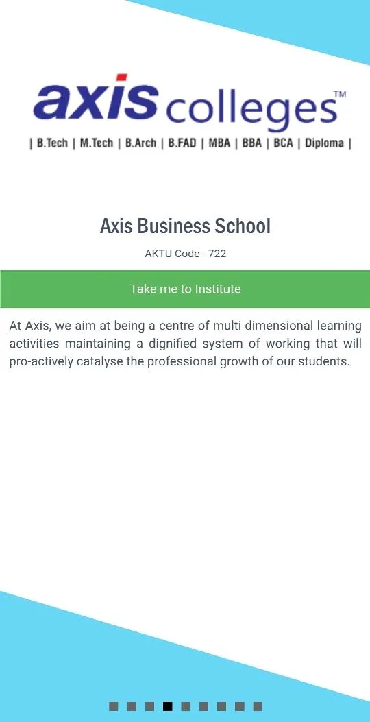 Axis Colleges | Indus Appstore | Screenshot