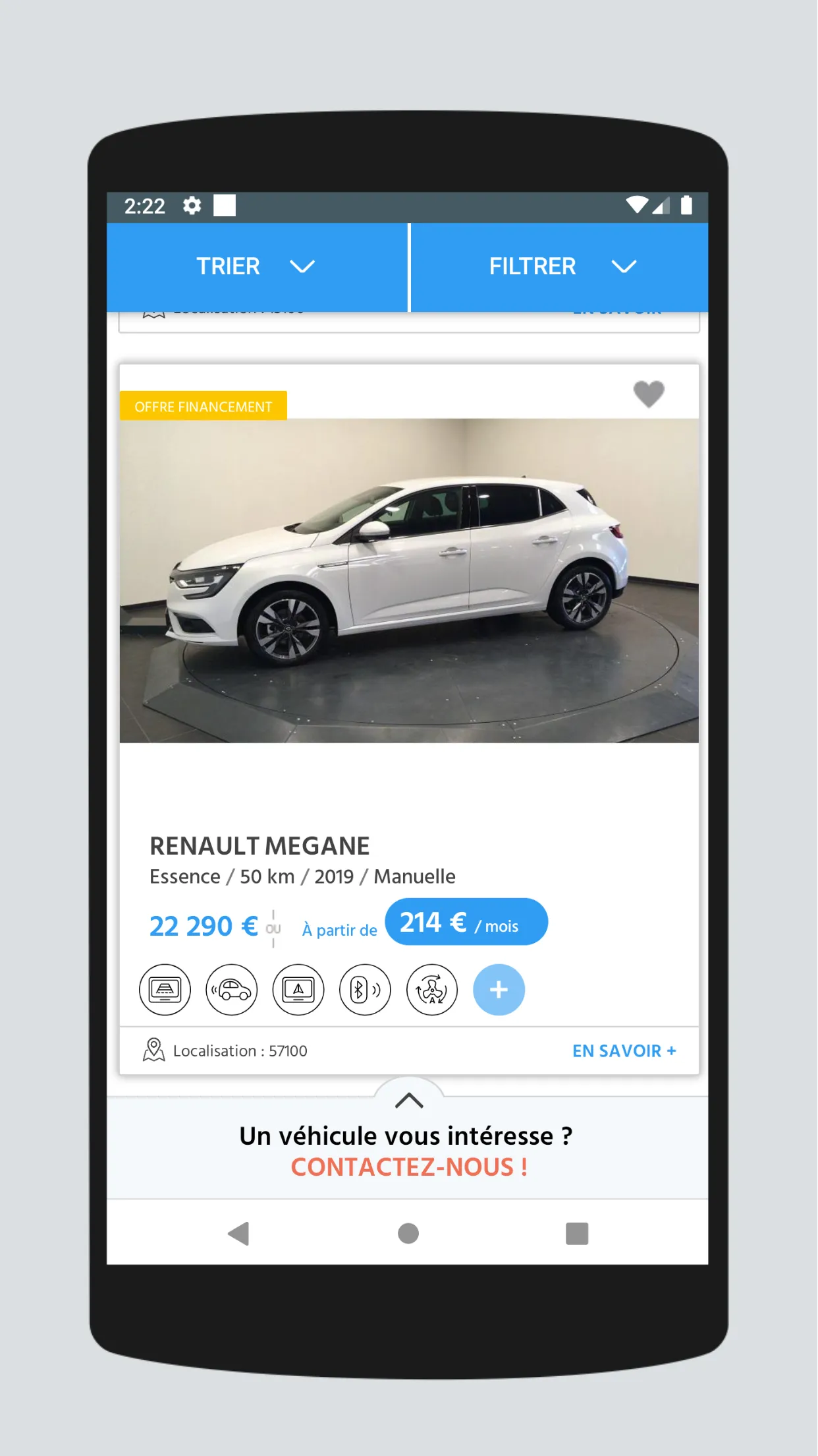 Voiture d Occasion France | Indus Appstore | Screenshot