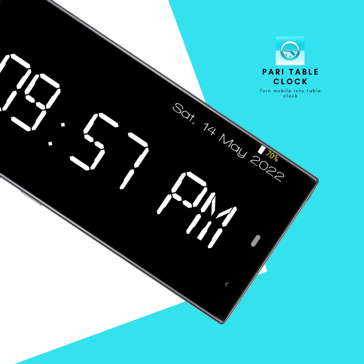 Pari Table Clock - Table Clock | Indus Appstore | Screenshot