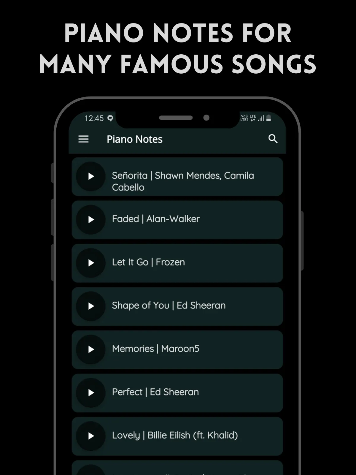 Play Piano: Melodies | Notes | Indus Appstore | Screenshot