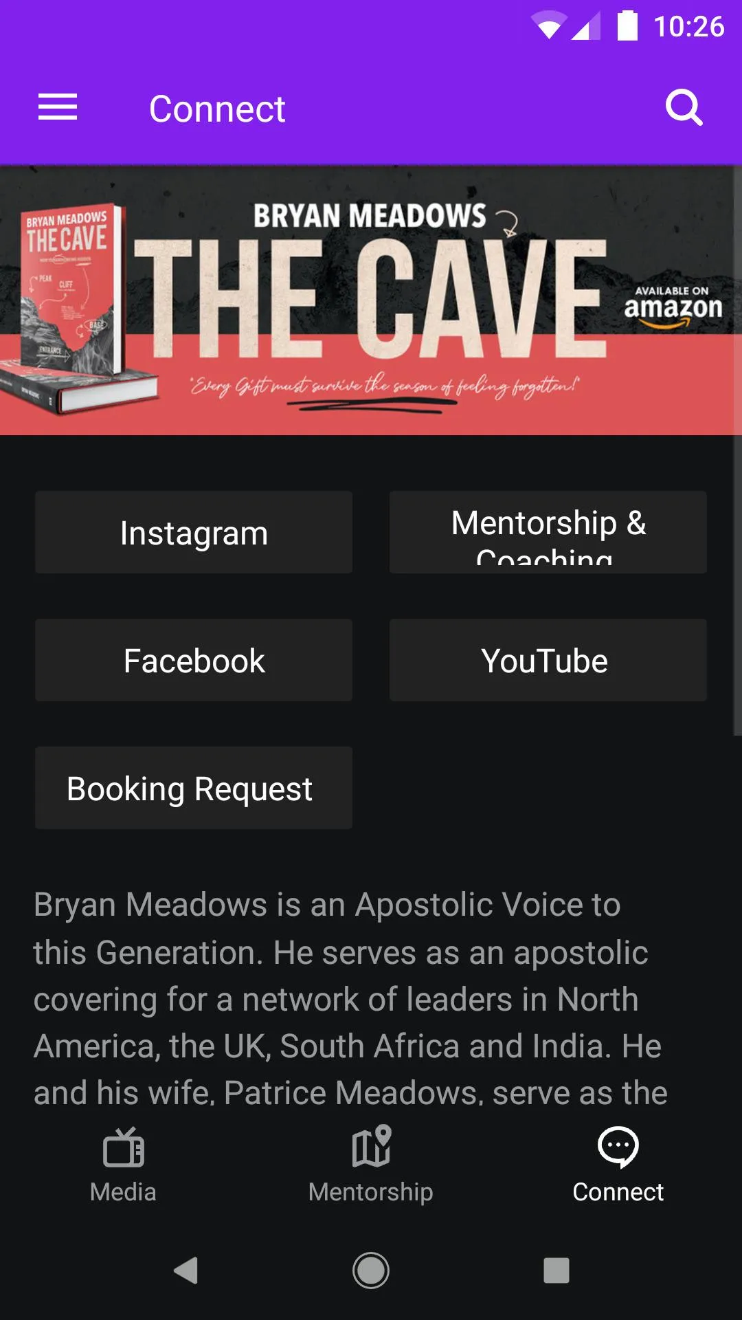 Bryan Meadows Ministry | Indus Appstore | Screenshot