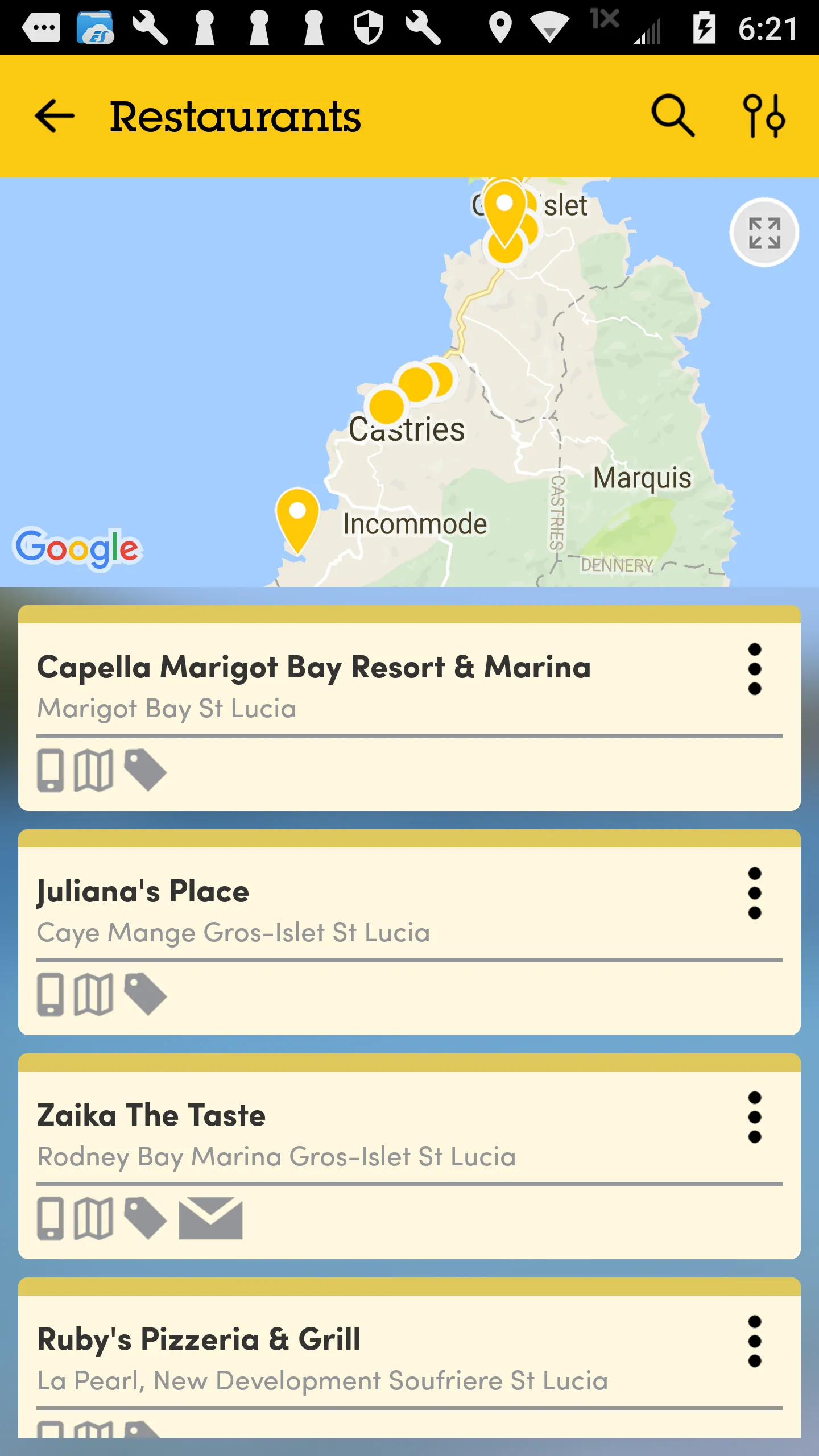 Find Yello - St. Lucia | Indus Appstore | Screenshot