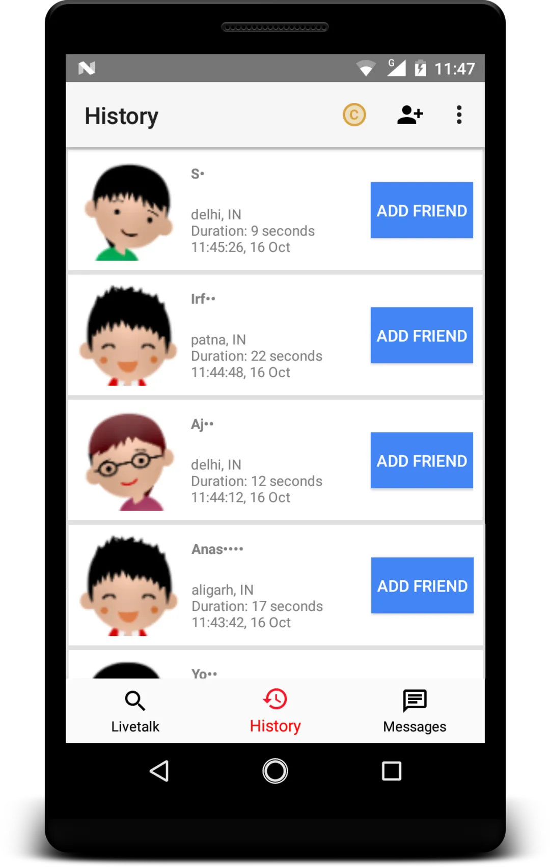 Livetalk - Live Video Chat | Indus Appstore | Screenshot