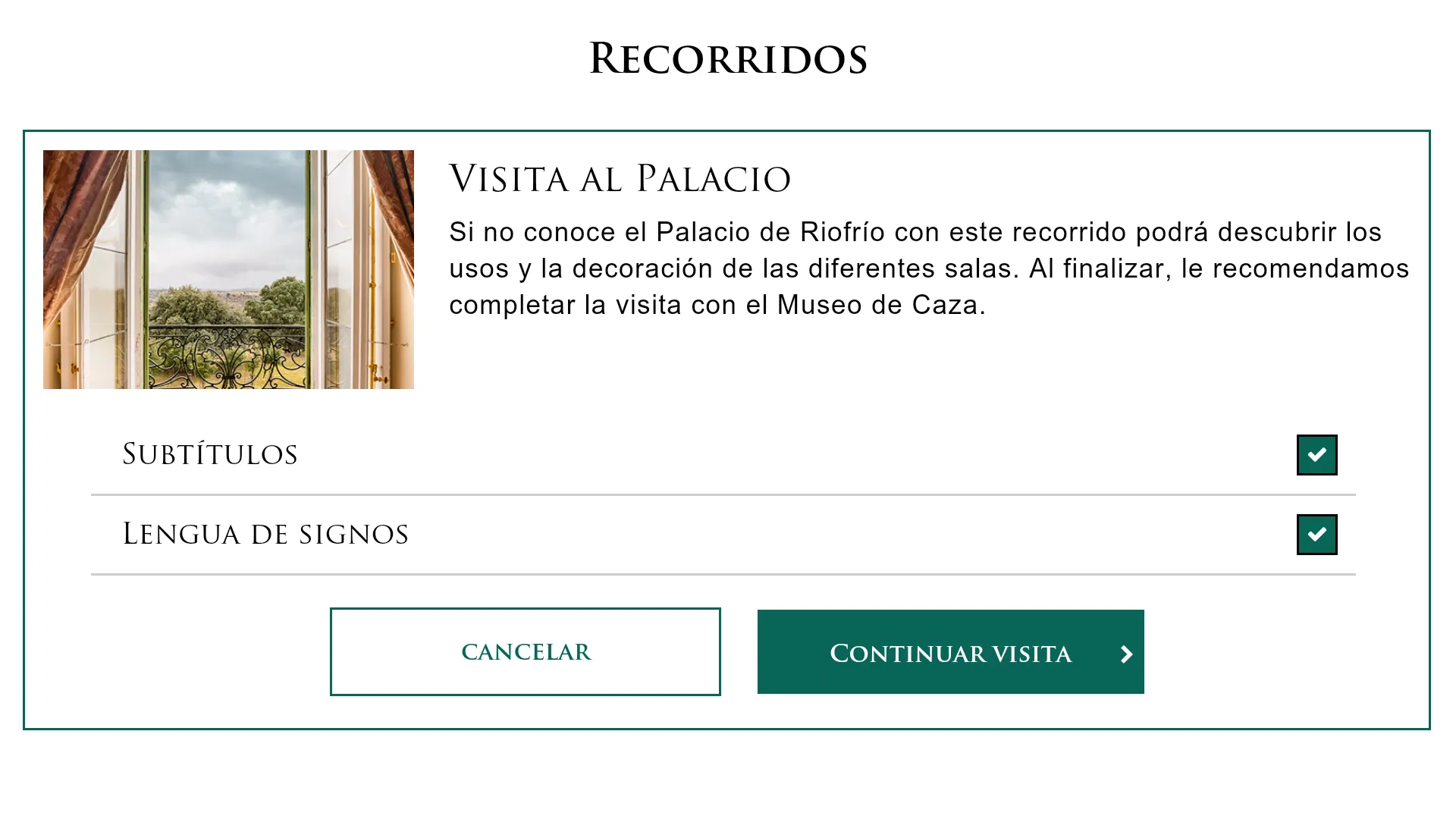 Palacio Real Riofrío | Indus Appstore | Screenshot