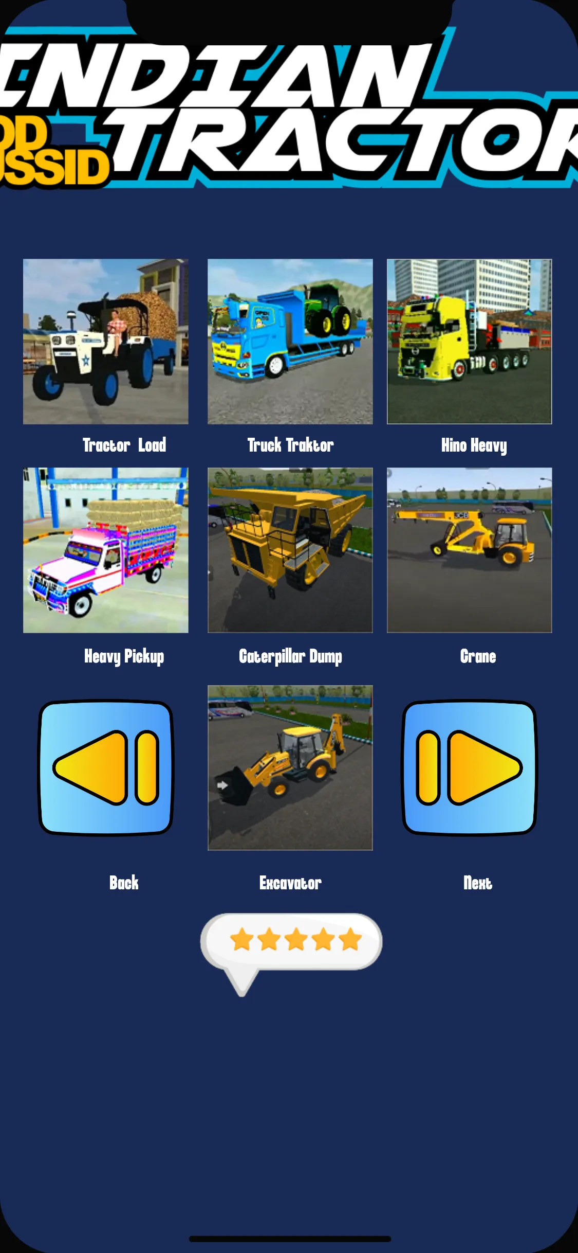 Indian Tractor Mod Bussid | Indus Appstore | Screenshot