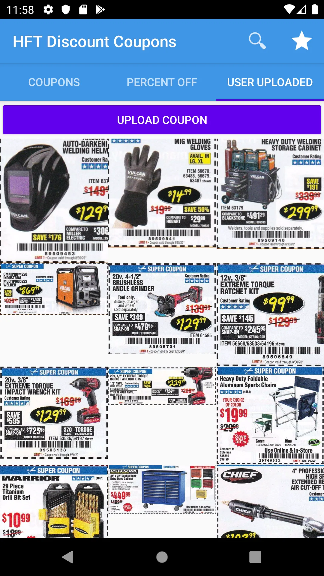 Discout Coupons Harbor Freight | Indus Appstore | Screenshot