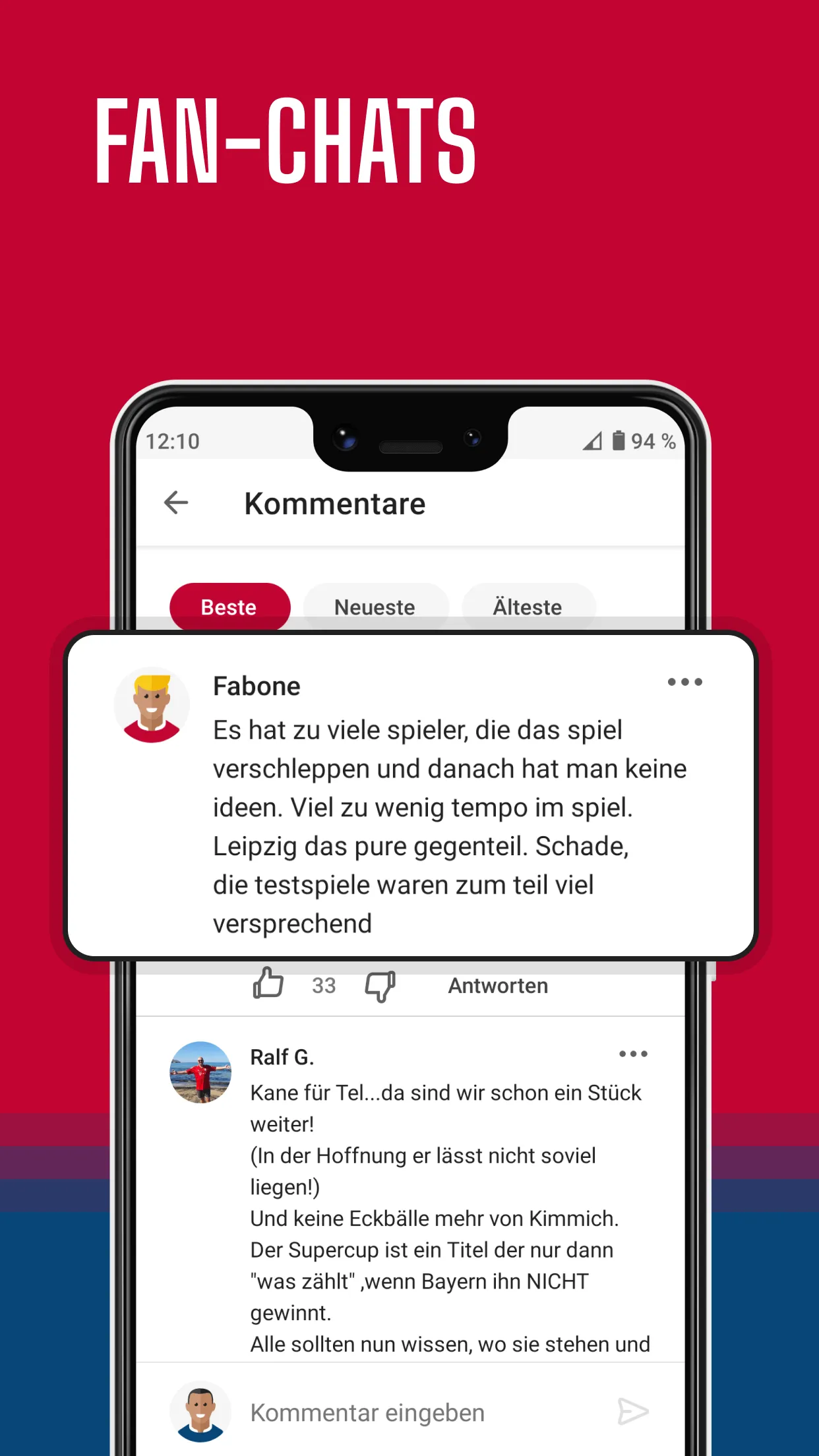 Bayern Live – Fußball News | Indus Appstore | Screenshot