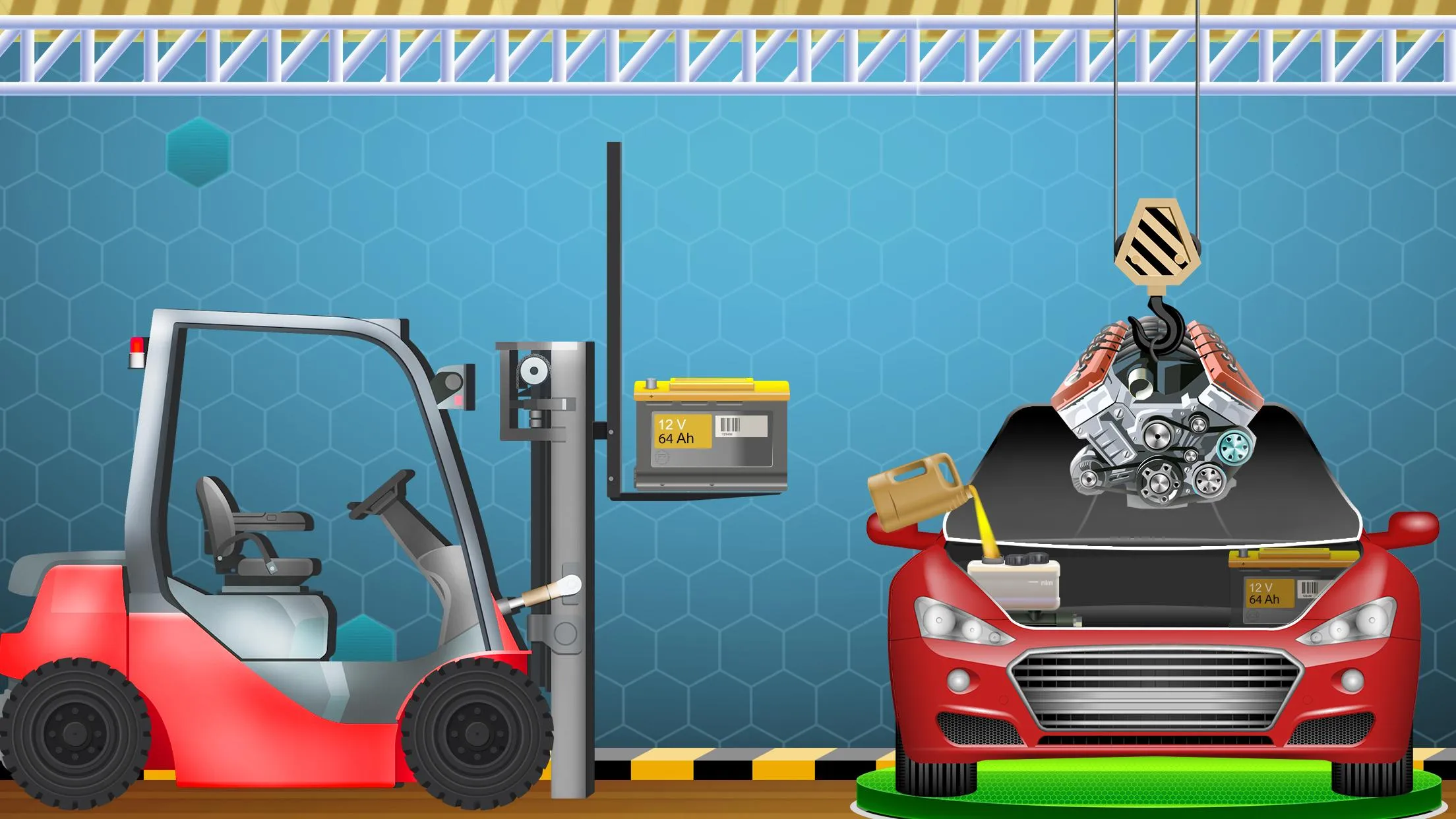 Sports Car Factory | Indus Appstore | Screenshot