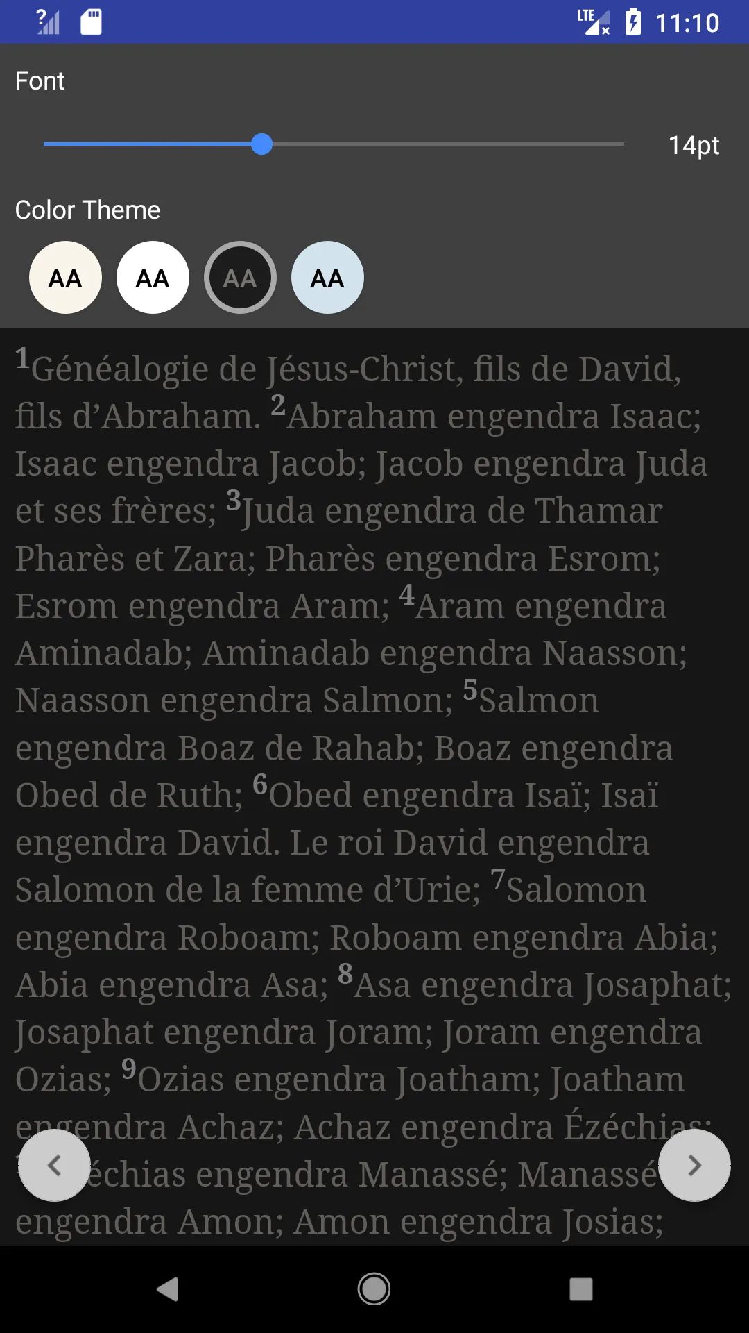 Bible French | Indus Appstore | Screenshot