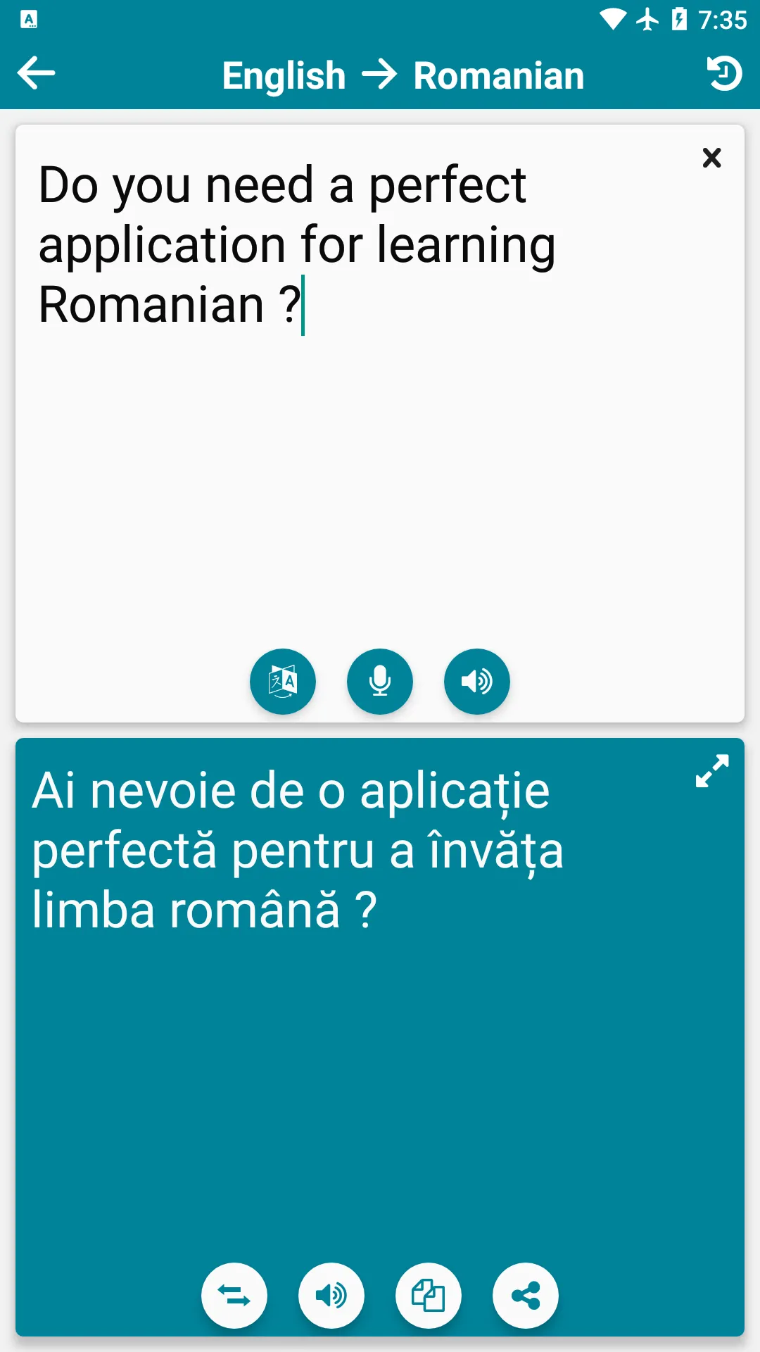 Romanian - English | Indus Appstore | Screenshot