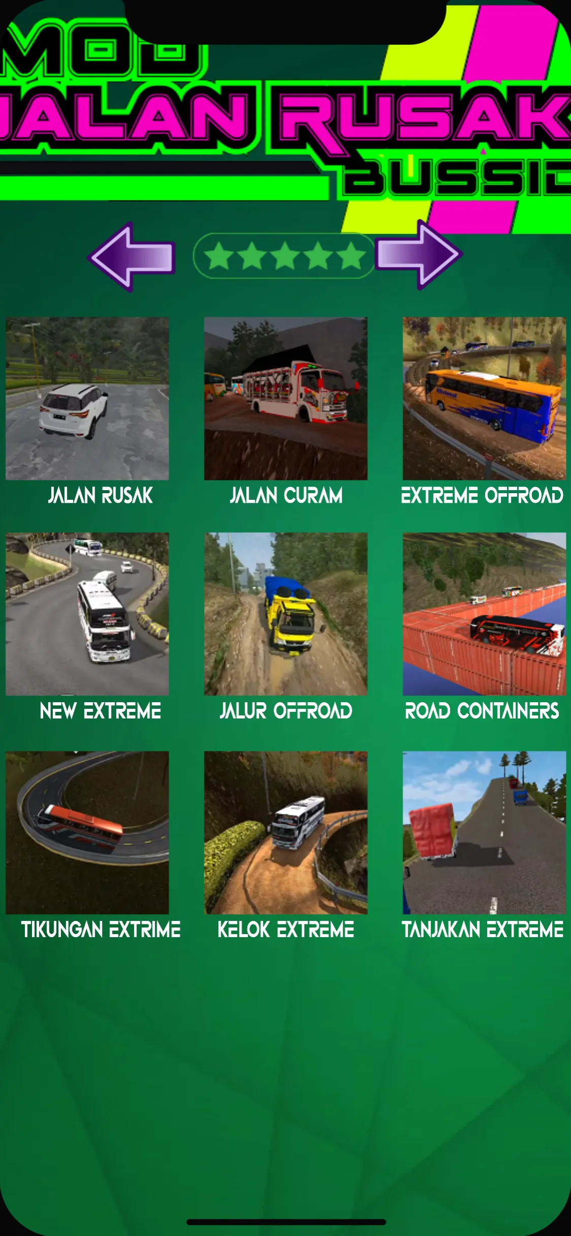 Mod Jalan Rusak Bus Simulator | Indus Appstore | Screenshot