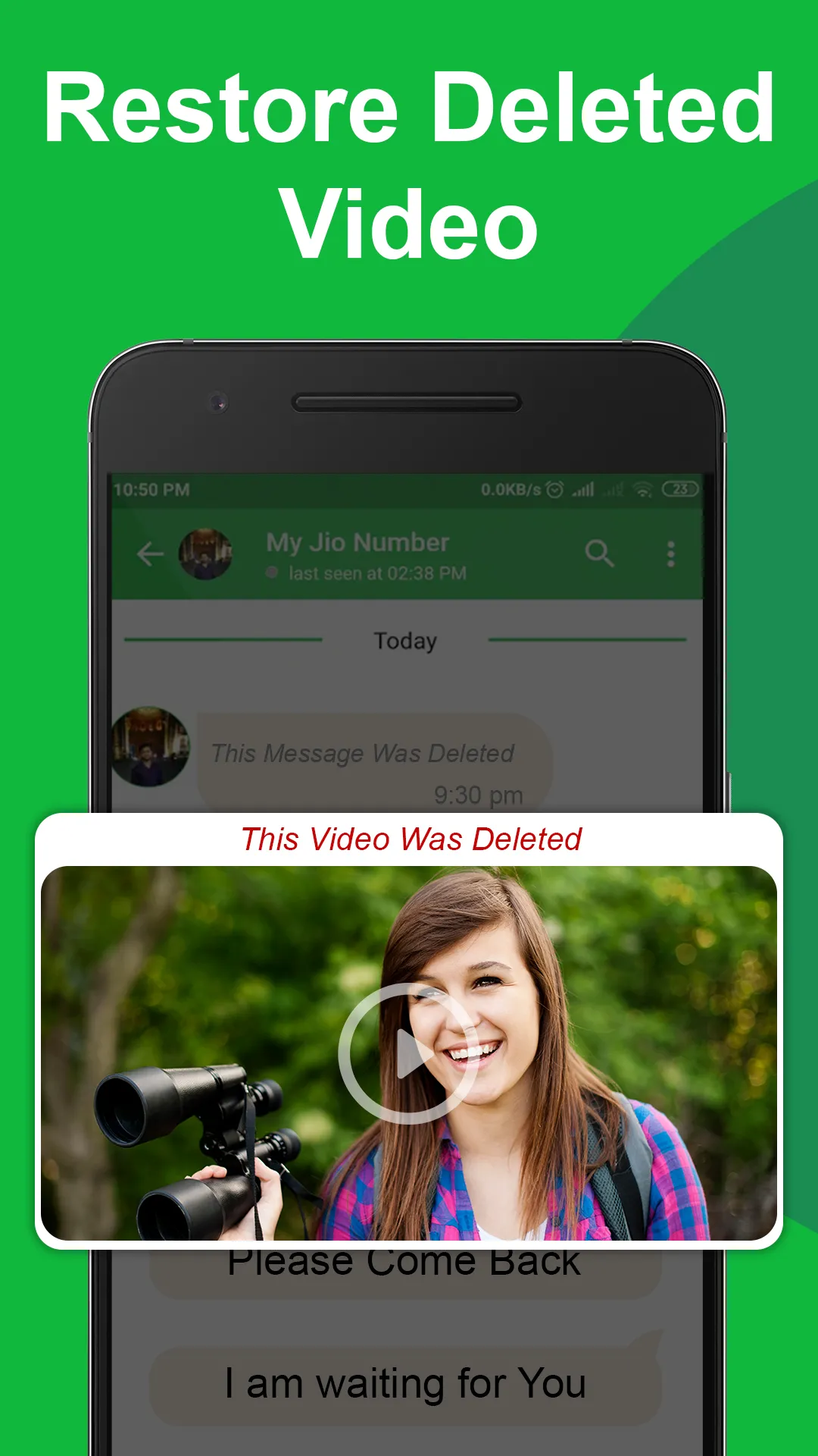 WAMR Deleted Messages Recovery | Indus Appstore | Screenshot