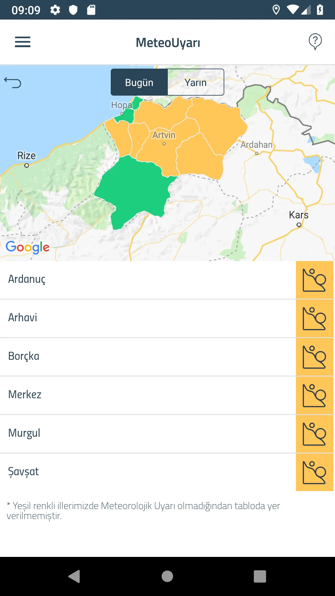 Meteoroloji Hava Durumu | Indus Appstore | Screenshot