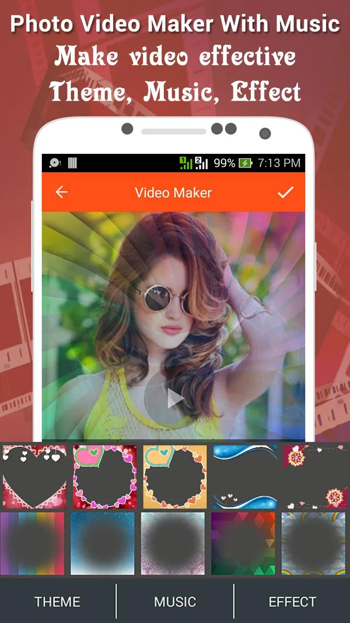 Photo Video Maker With Music & | Indus Appstore | Screenshot