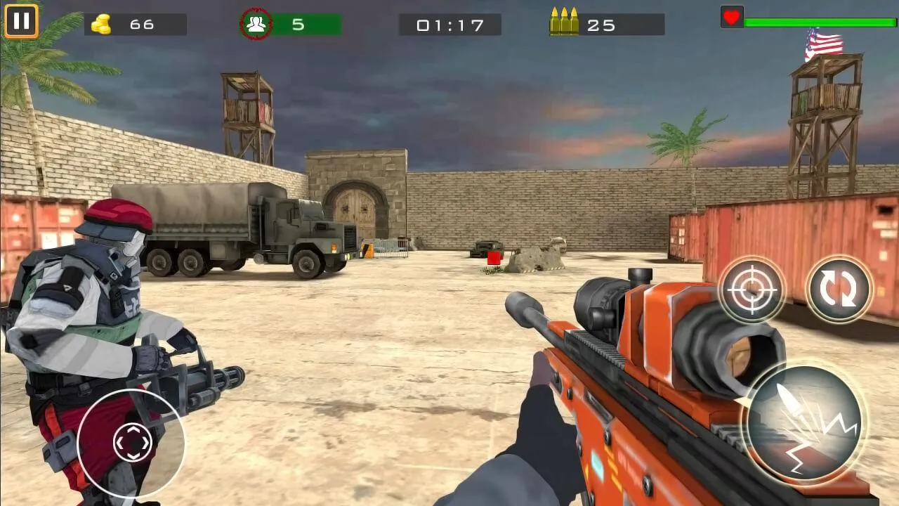 Counter Terrorist:Gun Shooting | Indus Appstore | Screenshot