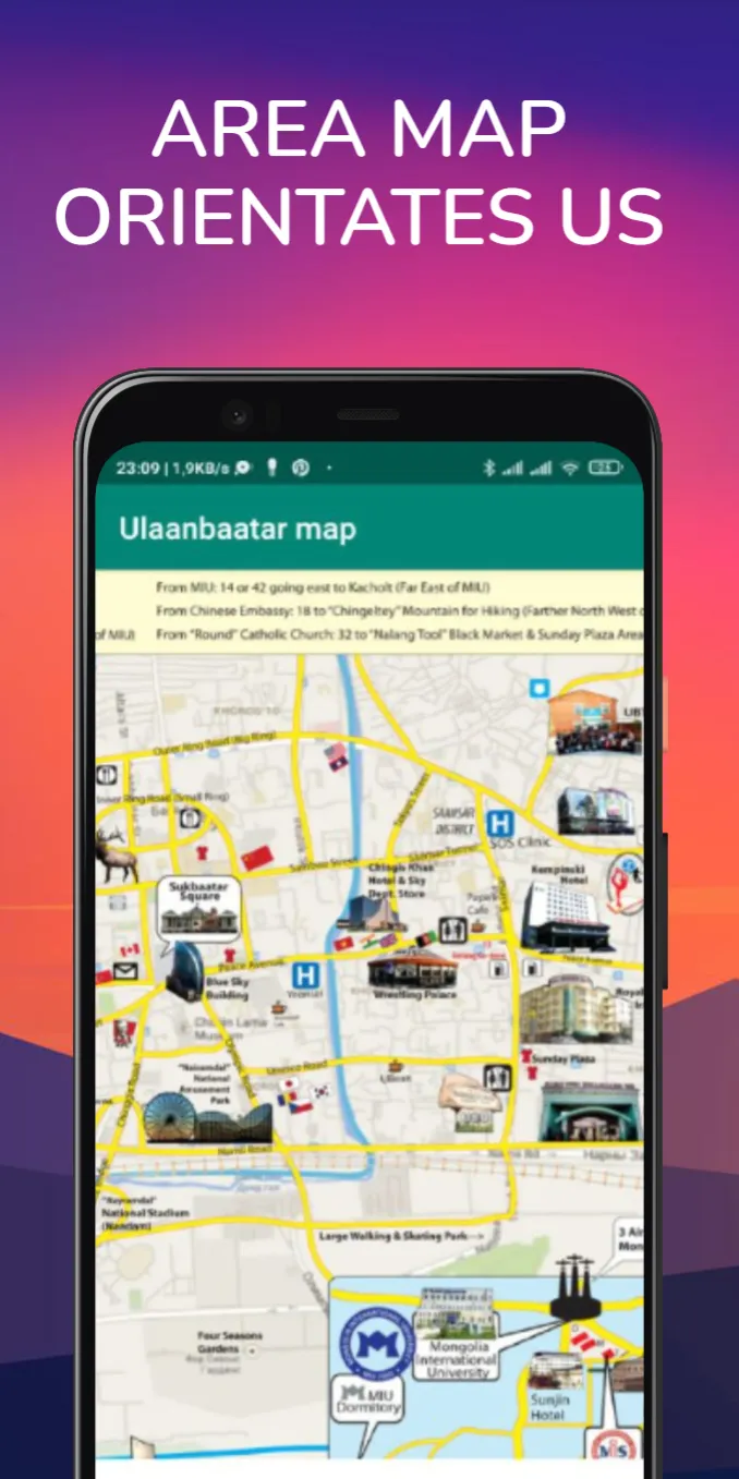 Ulaanbaatar map | Indus Appstore | Screenshot