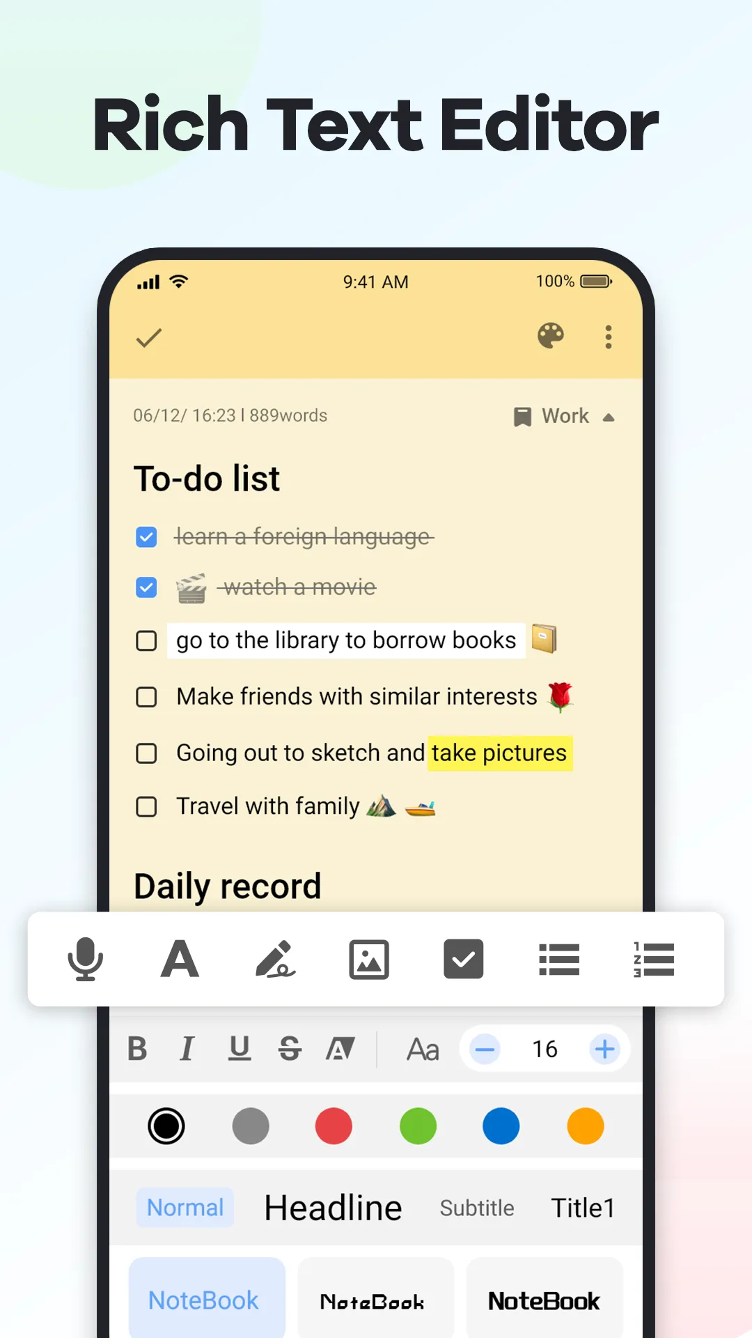 Keep Notes: Color NotePad Note | Indus Appstore | Screenshot