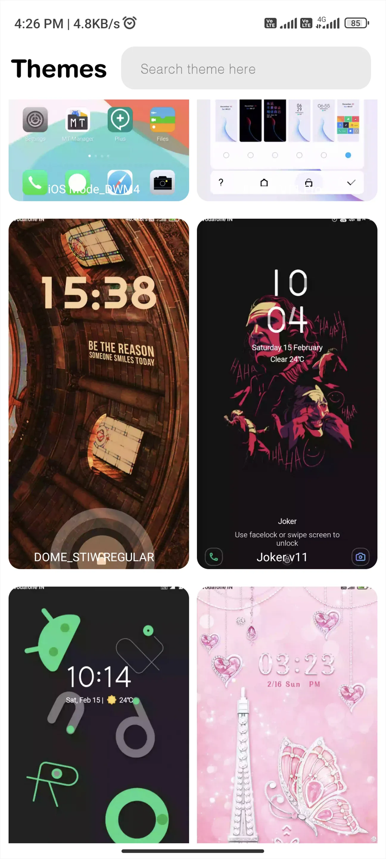 Download Themes For Your Phone | Indus Appstore | Screenshot