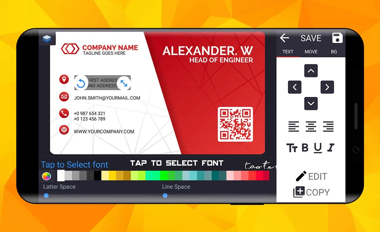 Ultimate Business Card Maker | Indus Appstore | Screenshot