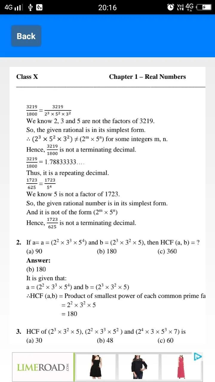 NCERT 10th Maths Solutions | Indus Appstore | Screenshot