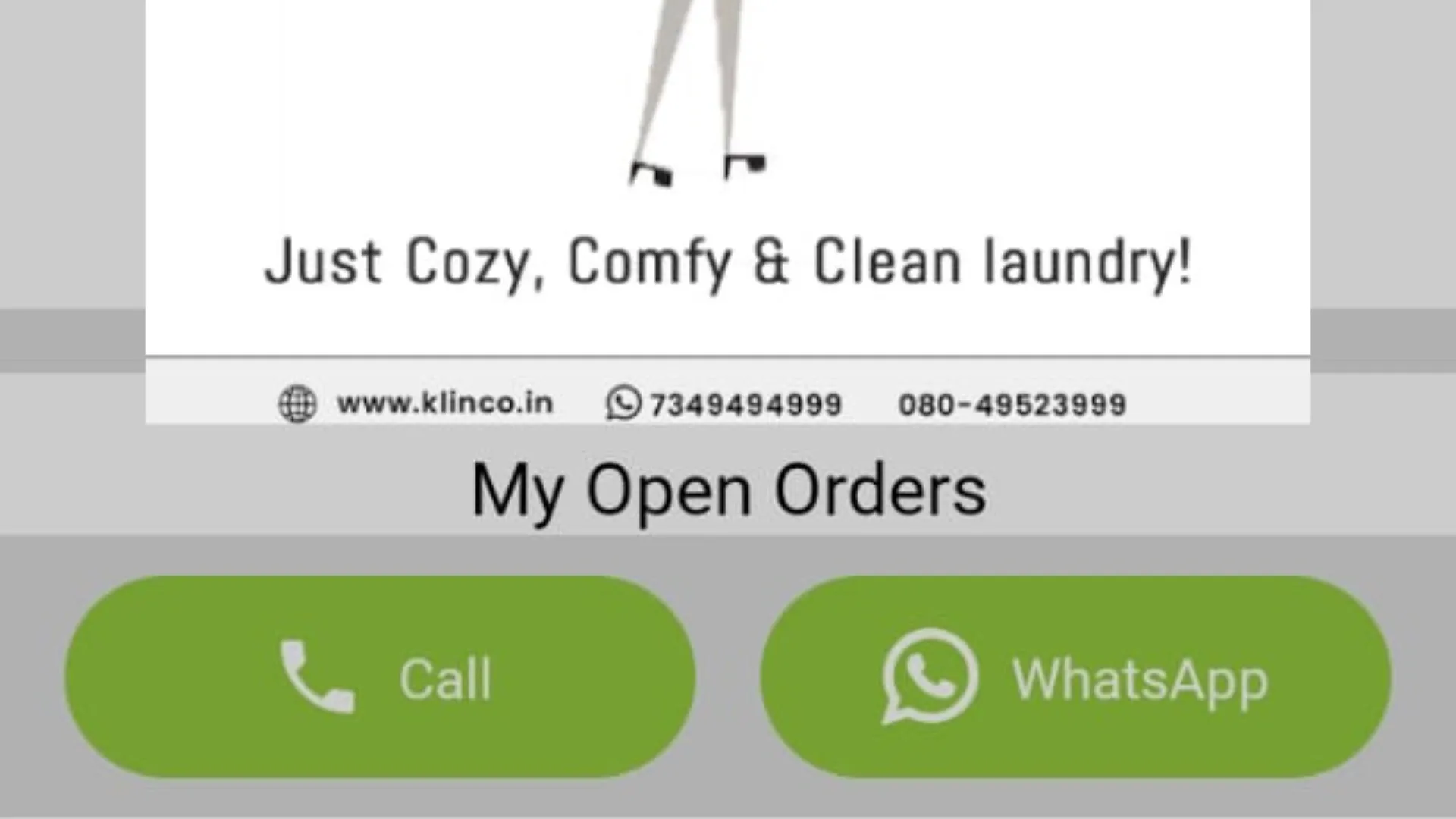 Klinco Organic Laundry | Indus Appstore | Screenshot