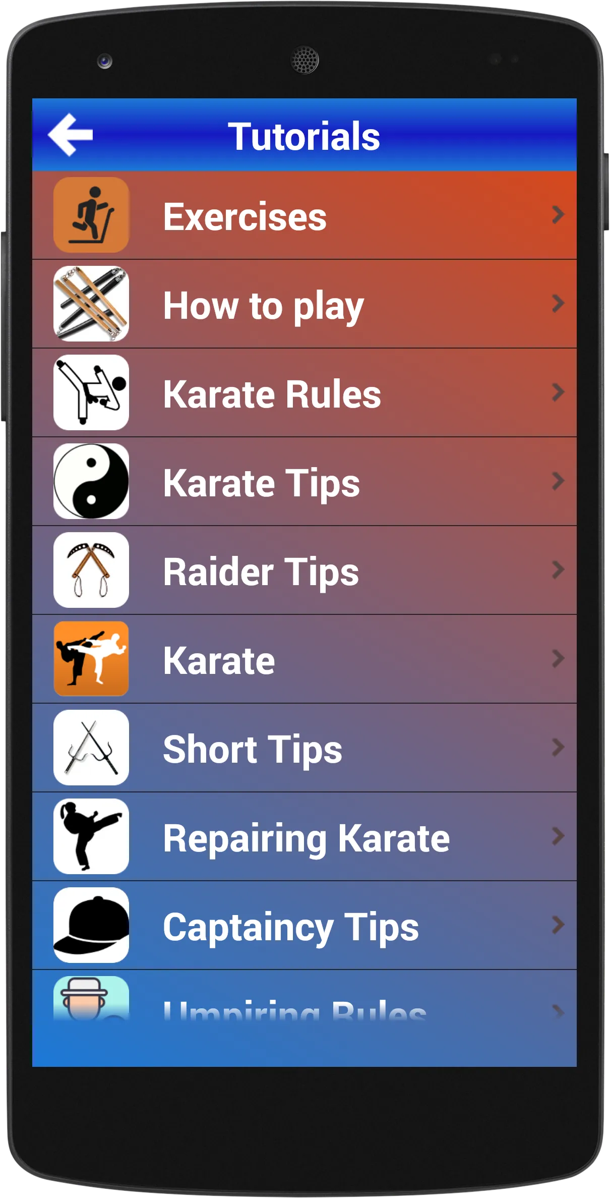 Karate Training | Indus Appstore | Screenshot