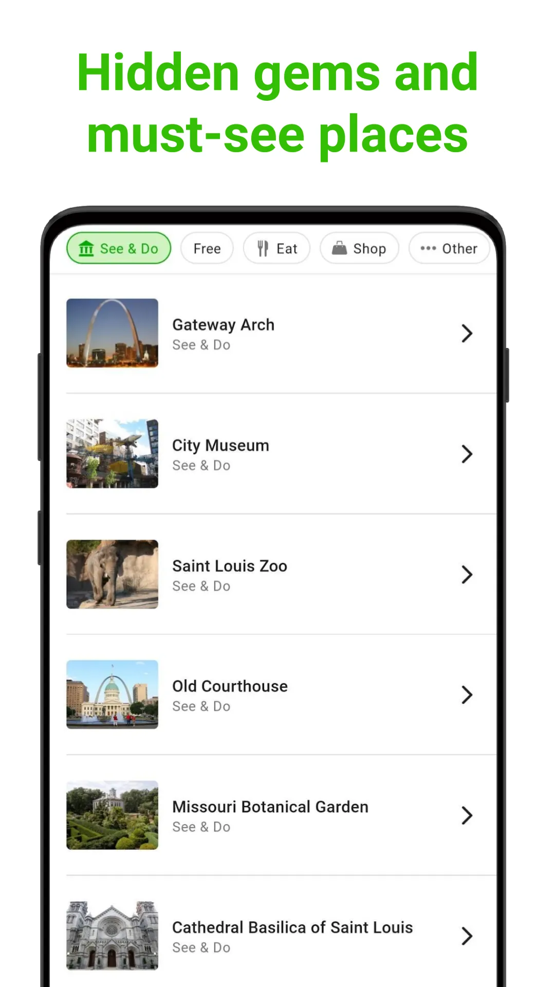 St. Louis SmartGuide | Indus Appstore | Screenshot