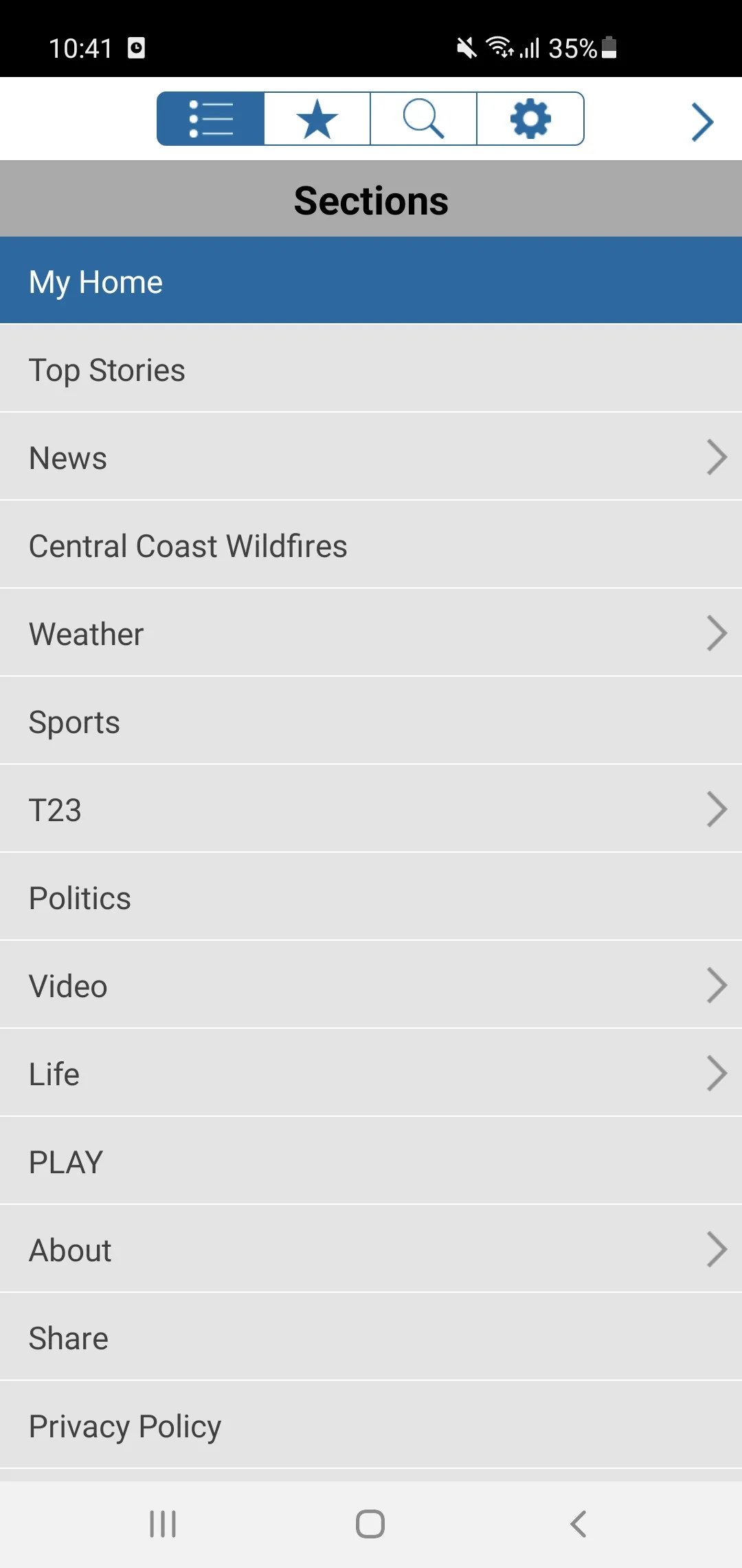 KION Central Coast News | Indus Appstore | Screenshot