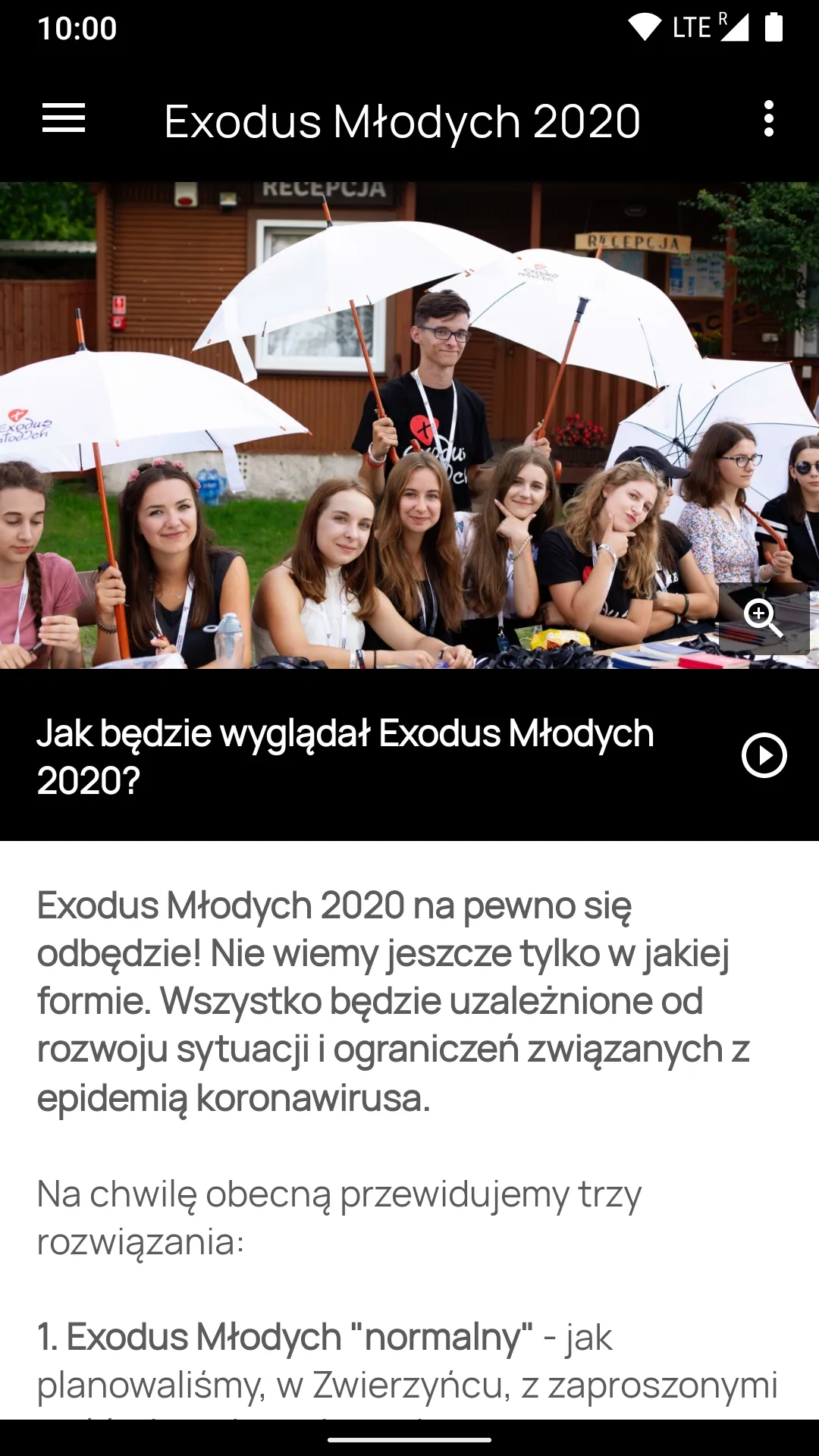 Exodus Młodych | Indus Appstore | Screenshot