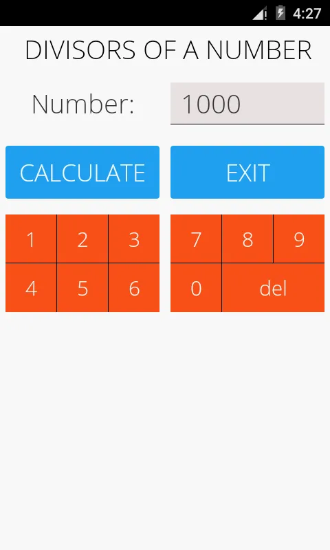 Divisors of a Number | Indus Appstore | Screenshot