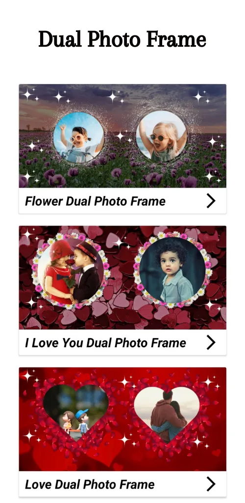 Red Rose Photo Frame | Indus Appstore | Screenshot