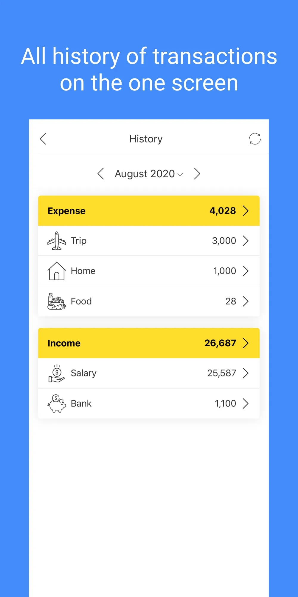 Budget planner - track expense | Indus Appstore | Screenshot