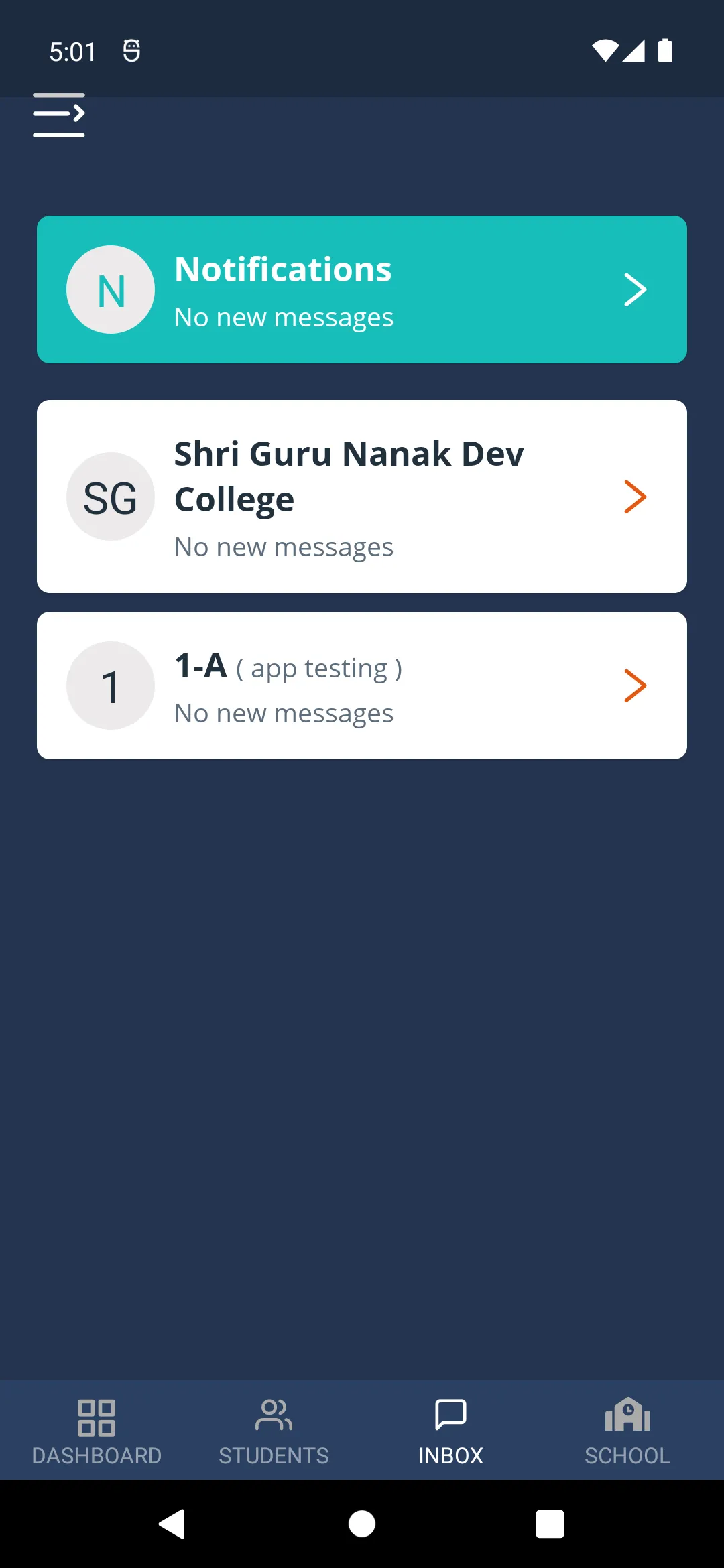 Shri Gurunanak Dev School | Indus Appstore | Screenshot