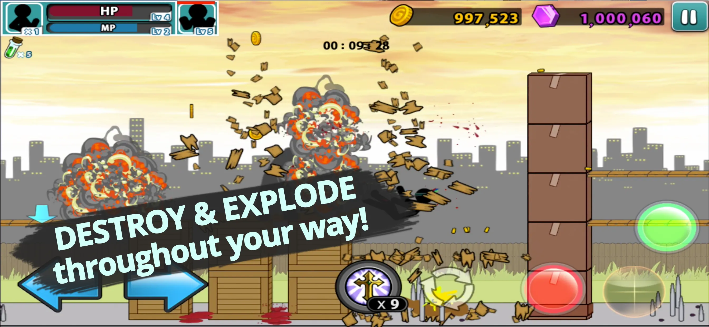 Anger of stick 5 : zombie | Indus Appstore | Screenshot