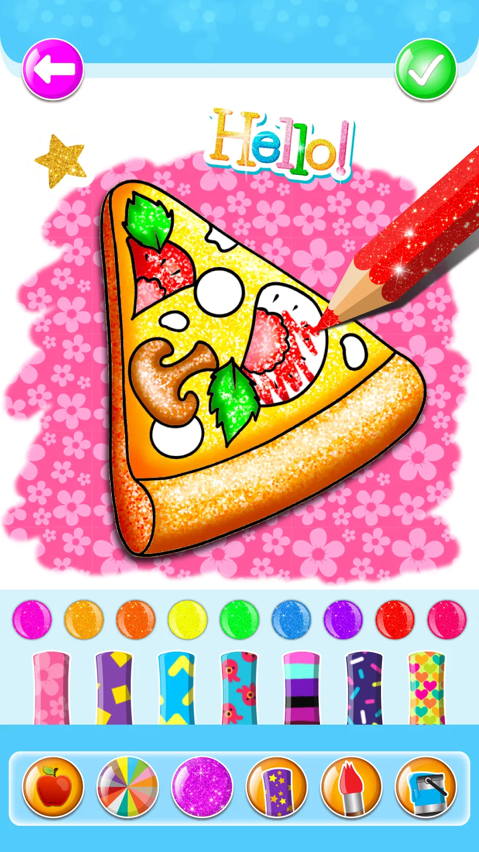 Food Coloring Game - Learn Col | Indus Appstore | Screenshot