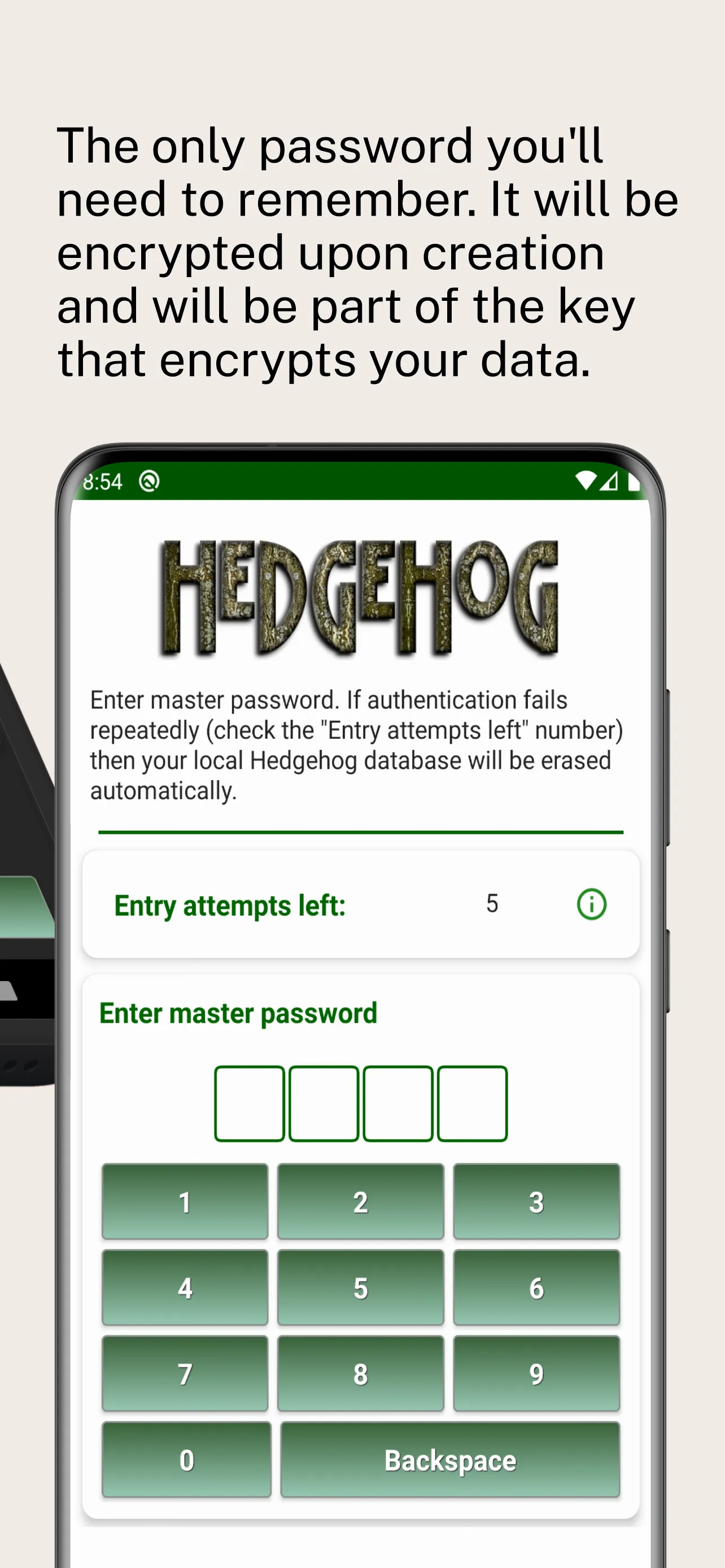 Hedgehog - Password manager | Indus Appstore | Screenshot