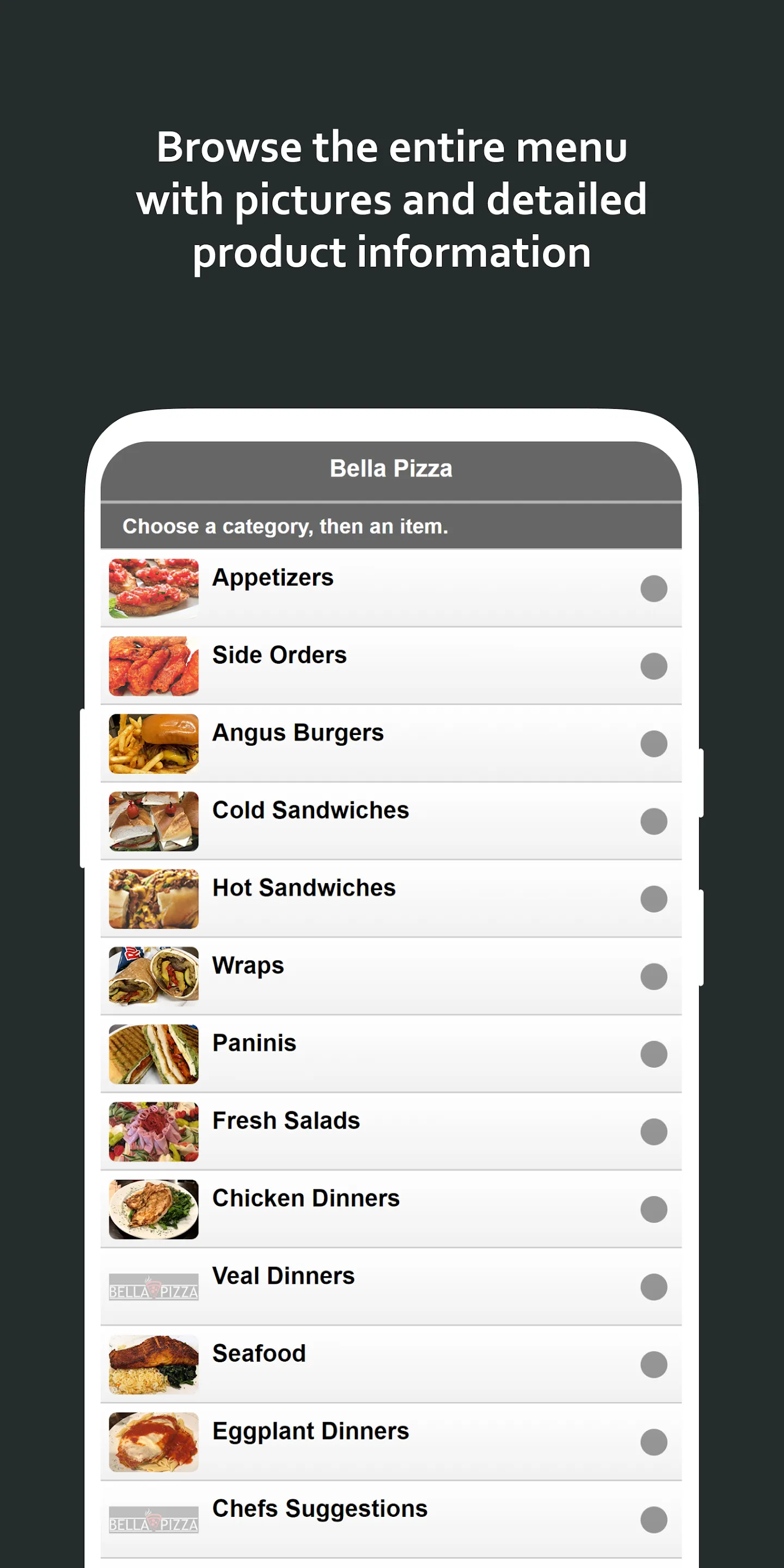 Bella Pizza | Indus Appstore | Screenshot