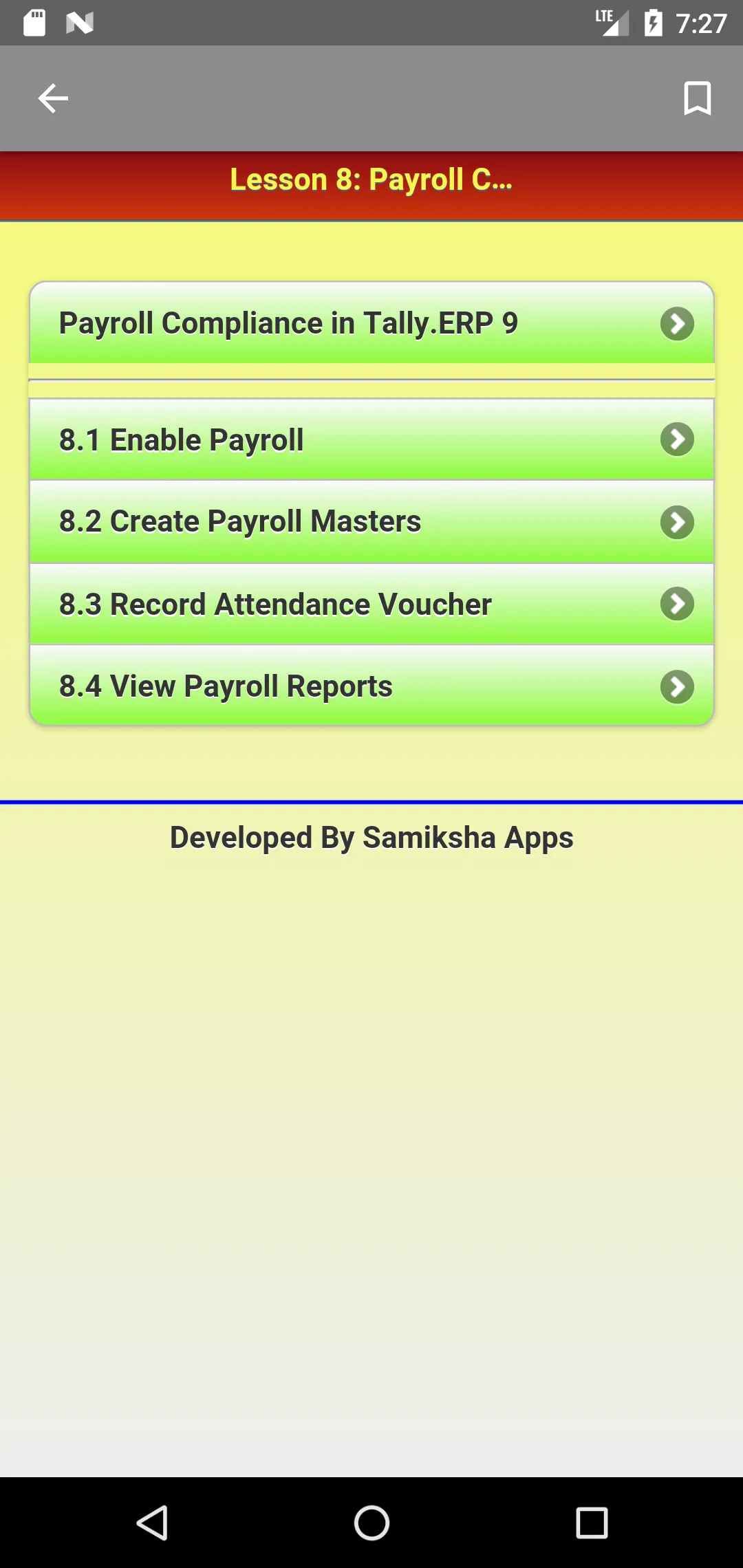 Full Tally Course Offline | Indus Appstore | Screenshot