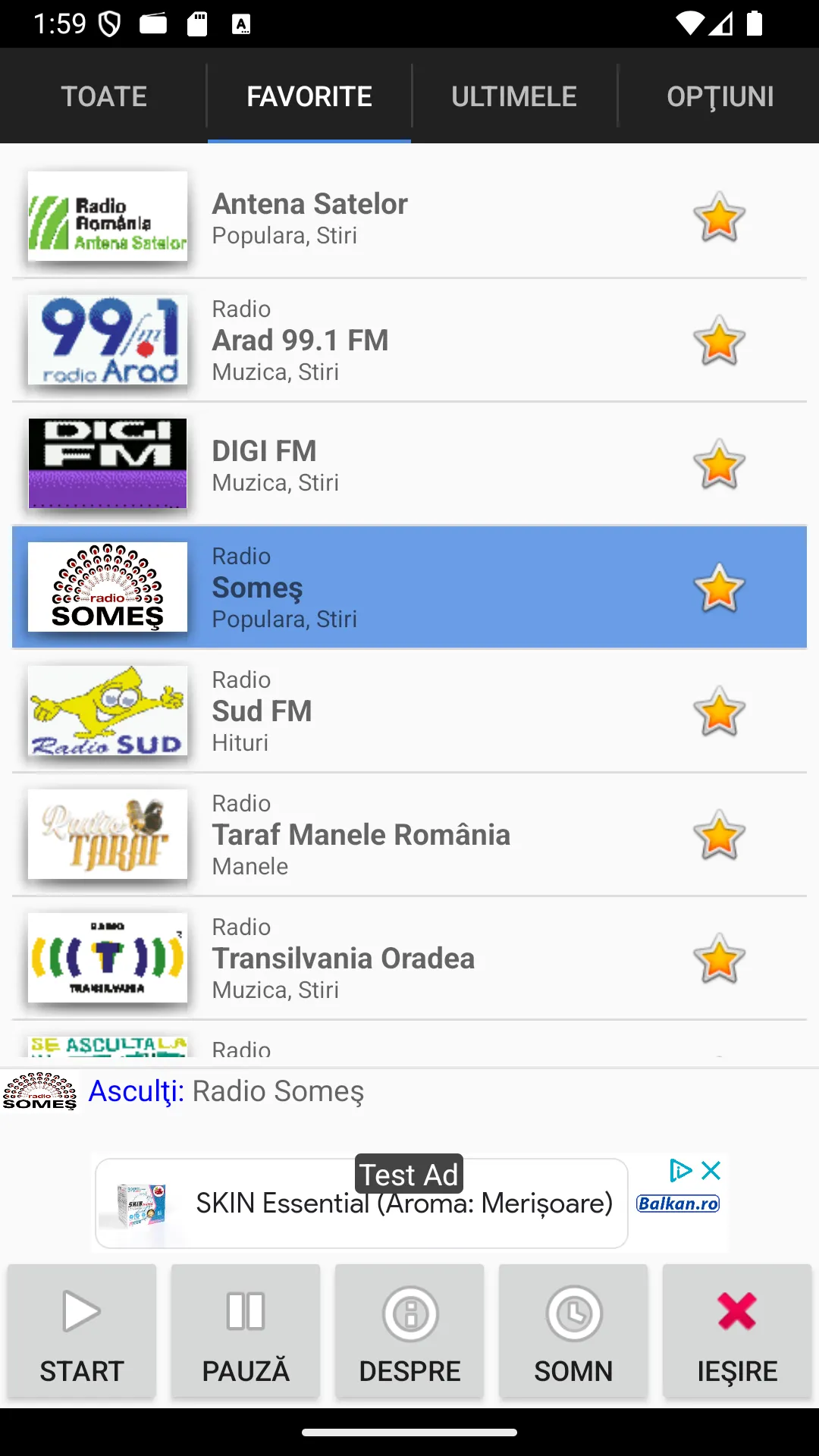 Radiouri din Romania online | Indus Appstore | Screenshot