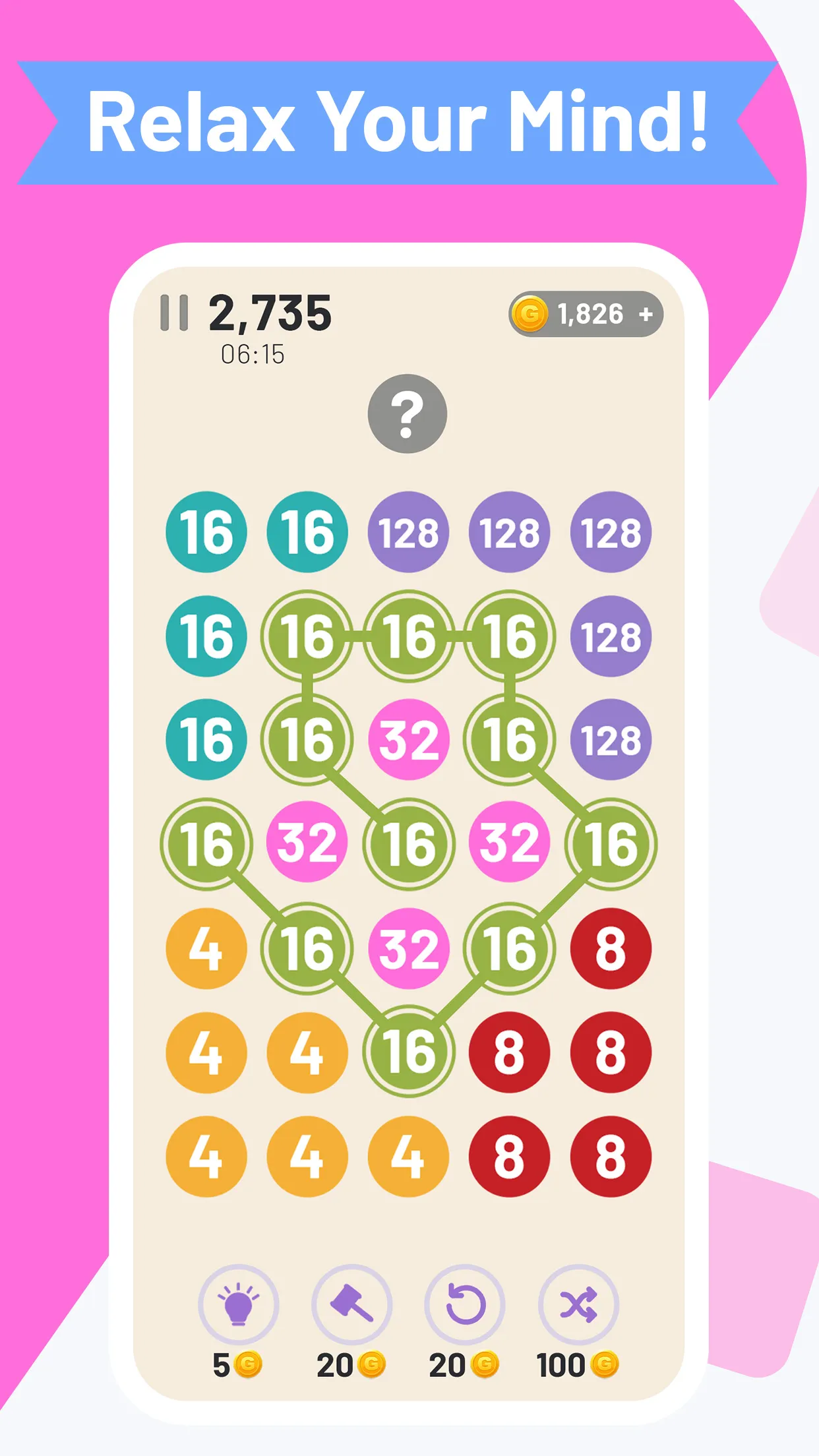 2248 Plus: Merge Number Puzzle | Indus Appstore | Screenshot