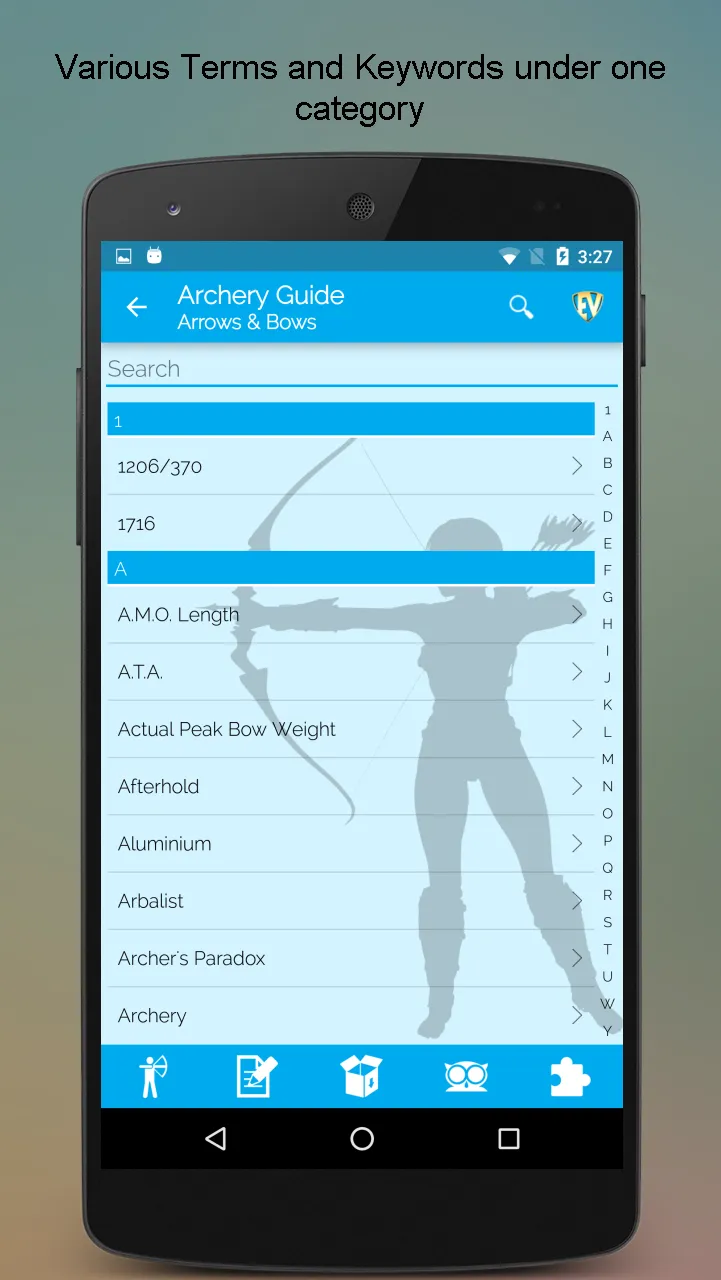 Archery Dictionary Offline App | Indus Appstore | Screenshot