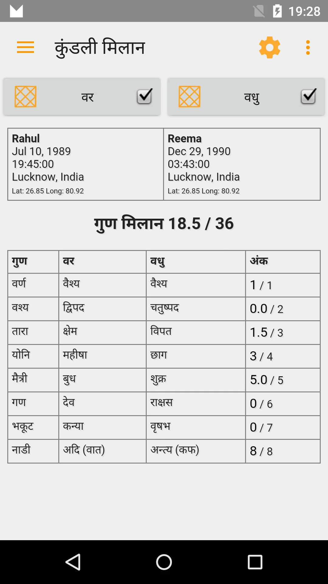 Hindu Calendar | Indus Appstore | Screenshot